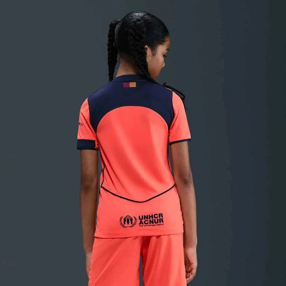 Nike 2025-26 Barcelona Youth Stadium Third Soccer Jersey - Image 4