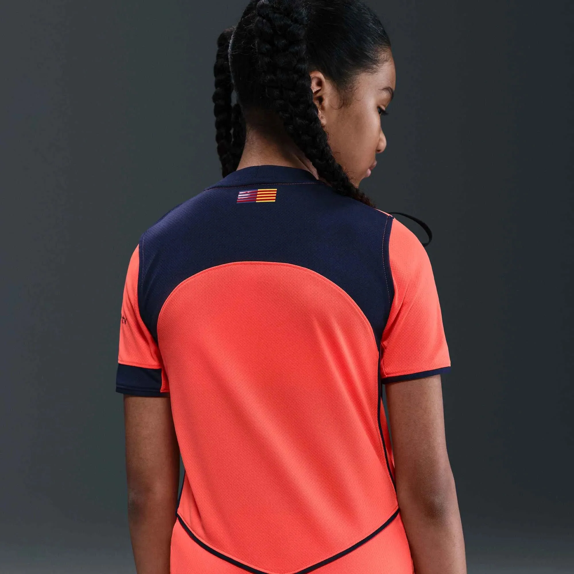 Nike 2025-26 Barcelona Youth Stadium Third Soccer Jersey - Image 7