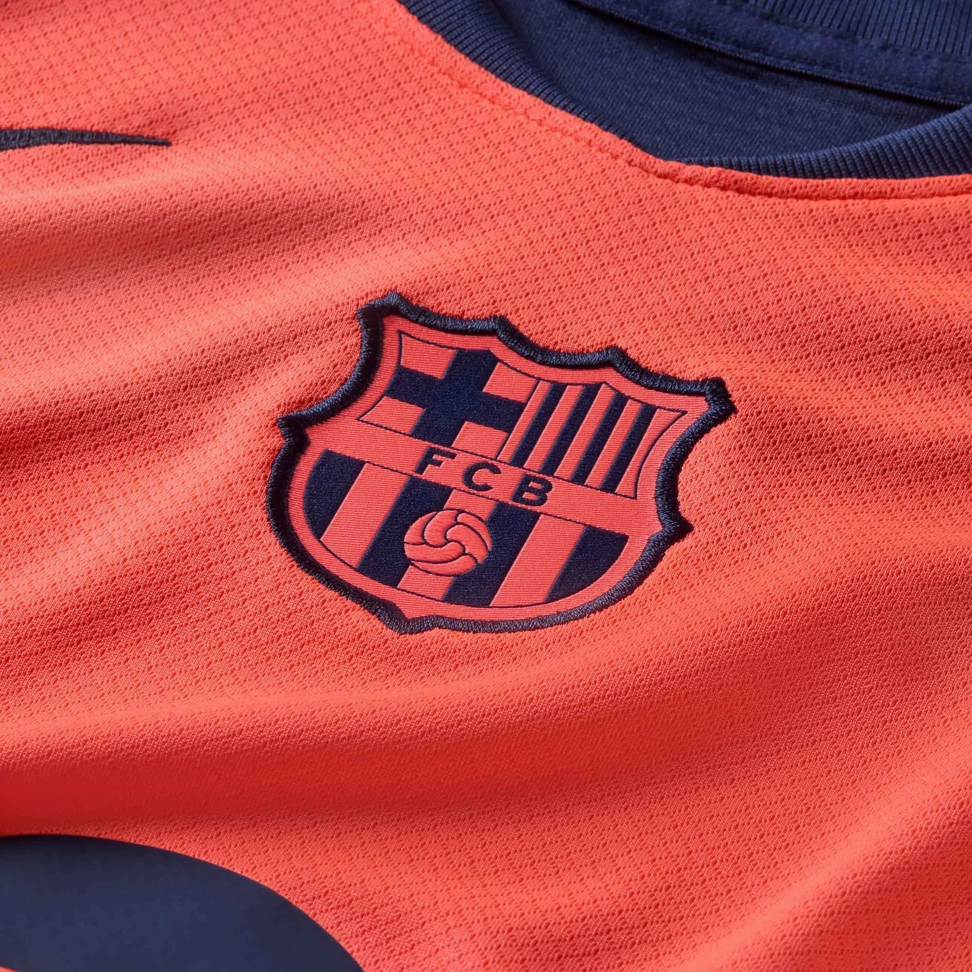 Nike 2025-26 Barcelona Youth Stadium Third Soccer Jersey - Image 8