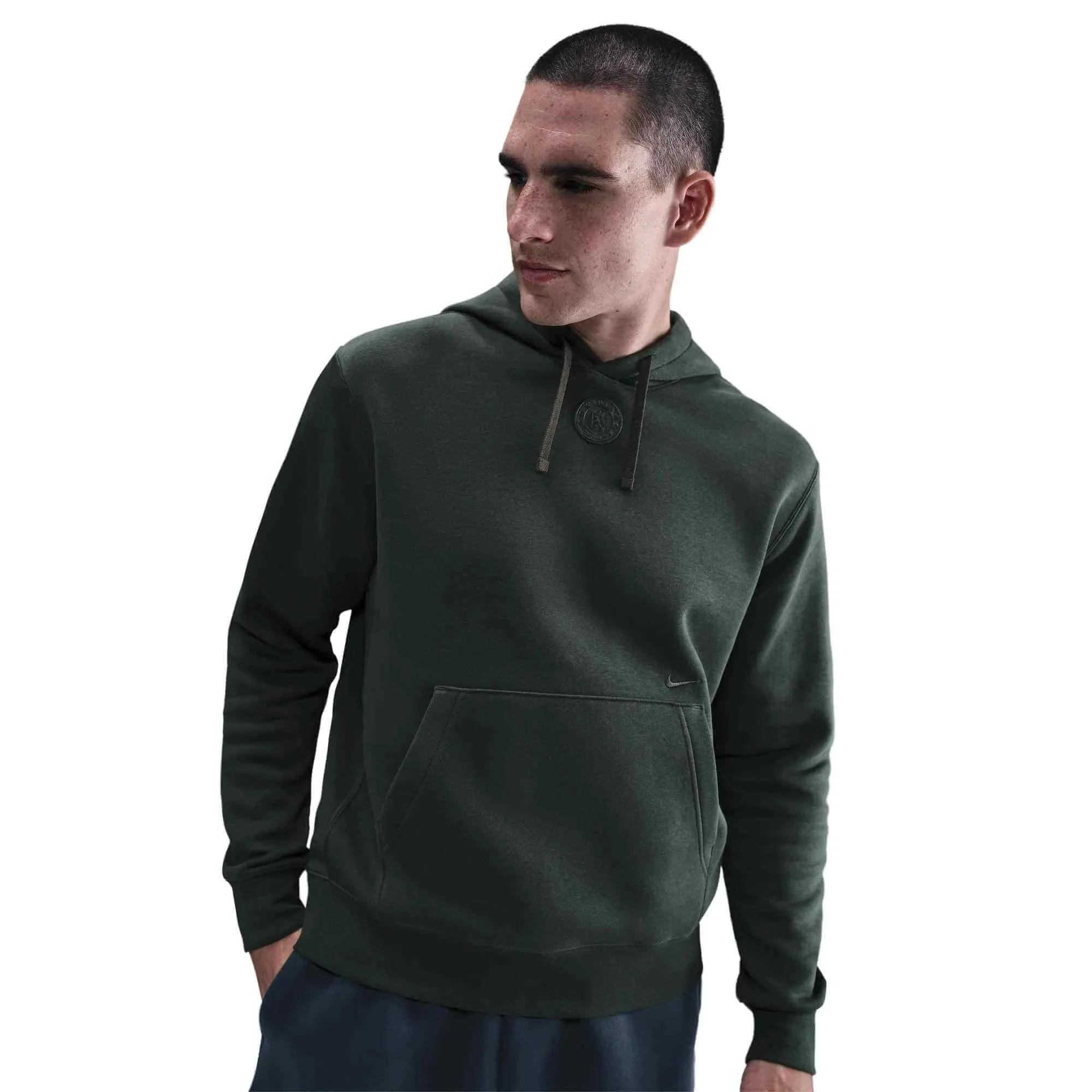 Nike 2025-26 Chelsea Men's Club Pullover Hoodie - Image 3