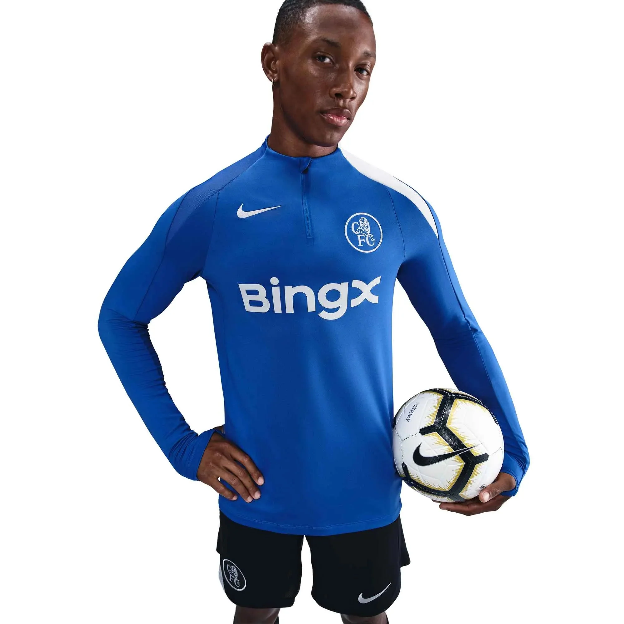 Nike 2025-26 Chelsea Men's DF Strike Drill Top - Image 3