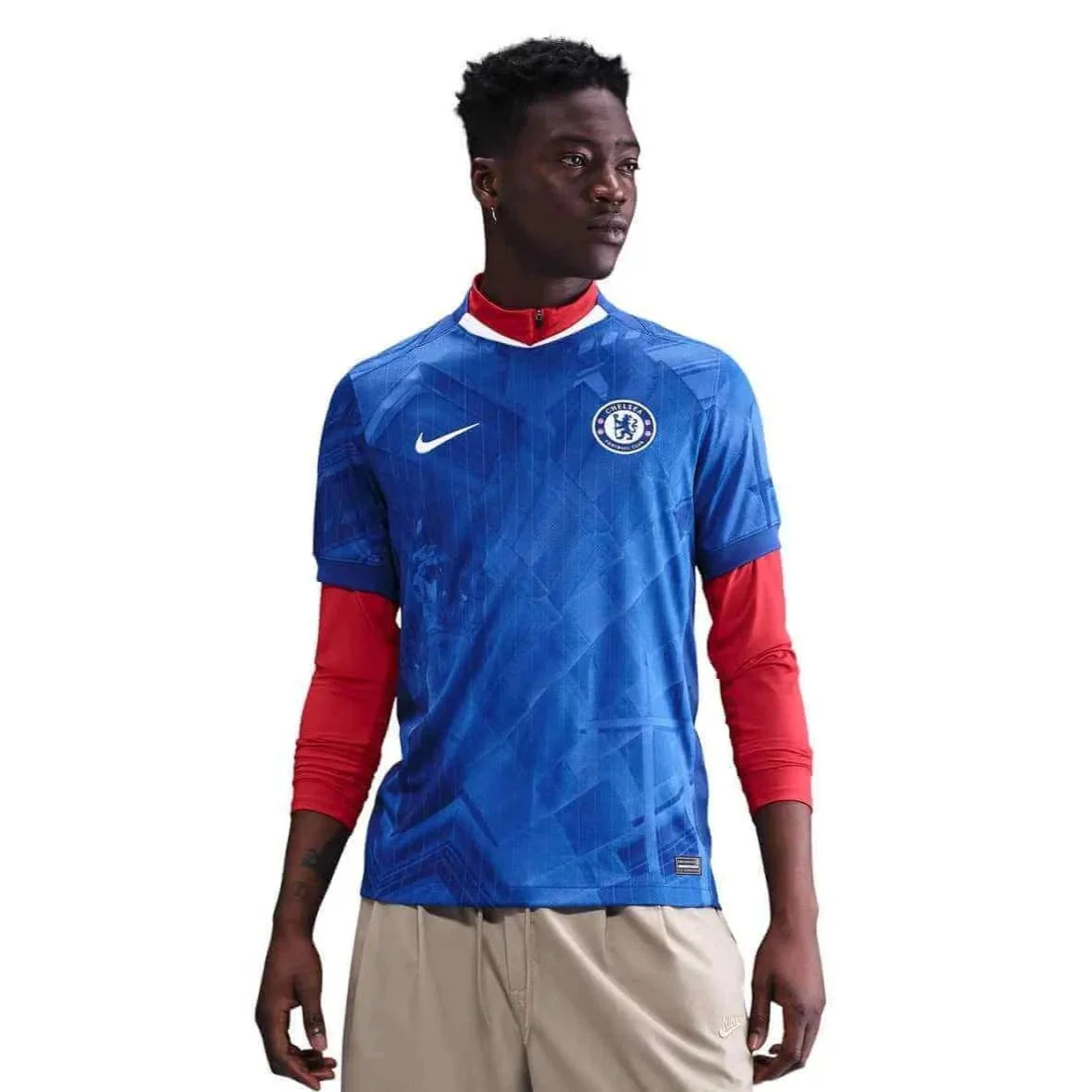Nike 2025-26 Chelsea Men's Stadium Home Soccer Jersey - Image 3