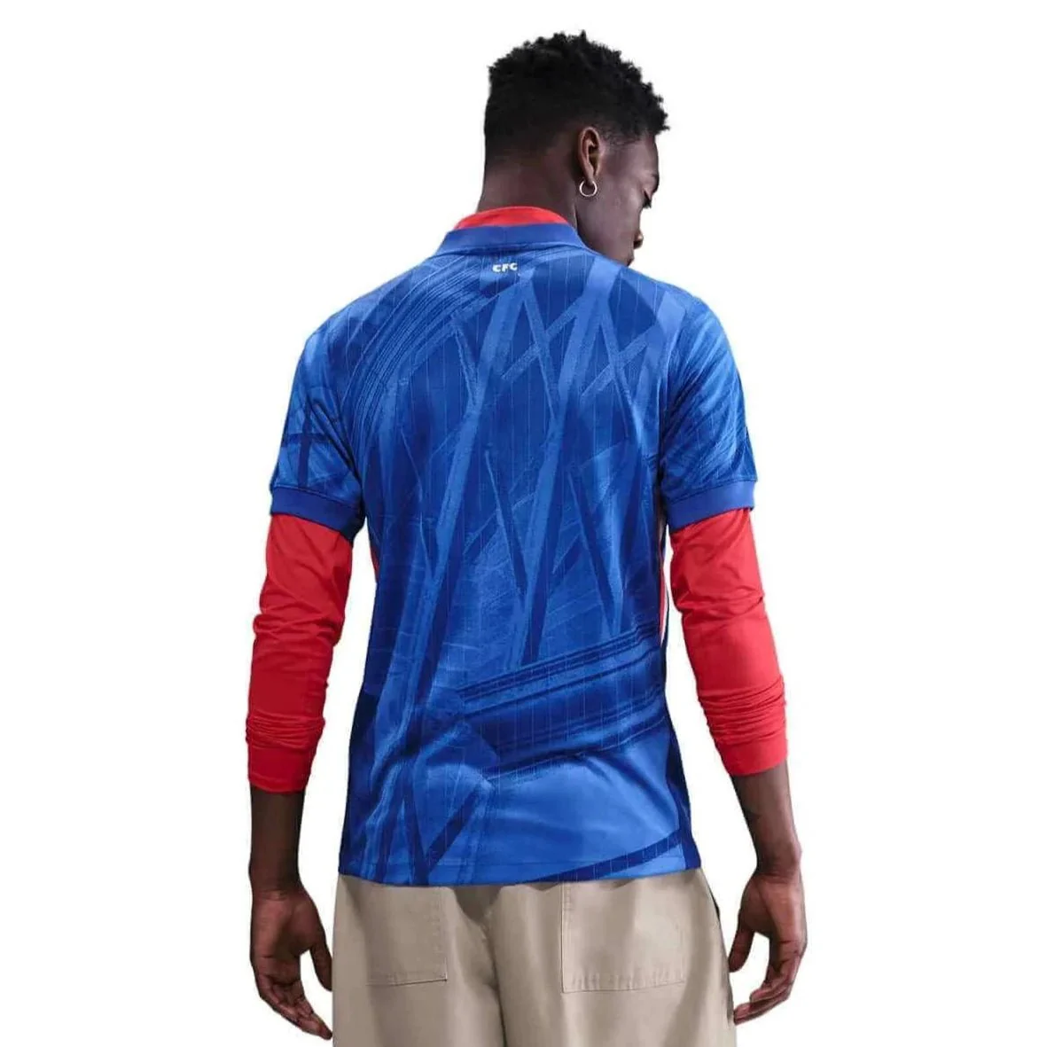 Nike 2025-26 Chelsea Men's Stadium Home Soccer Jersey - Image 4