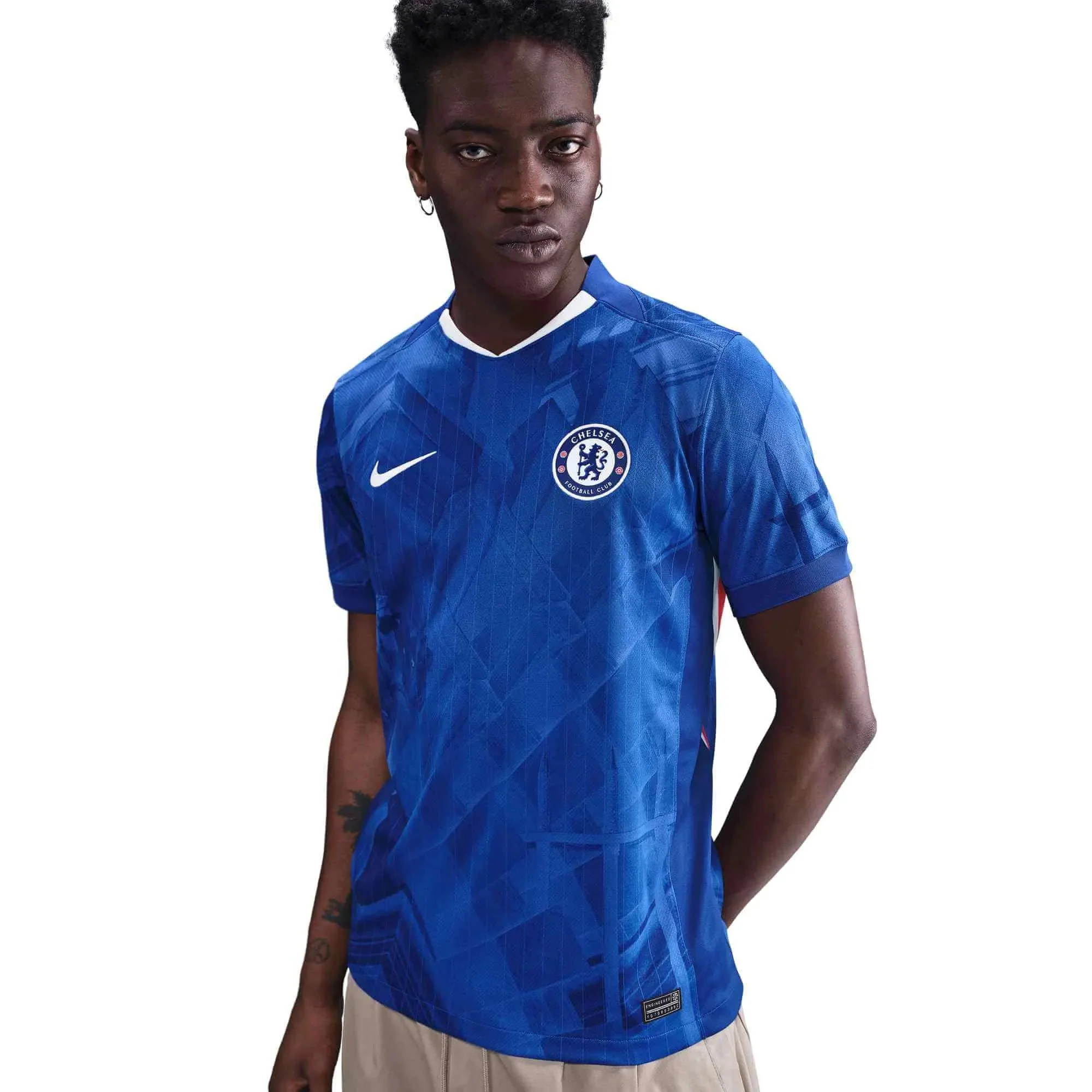 Nike 2025-26 Chelsea Men's Stadium Home Soccer Jersey - Image 5
