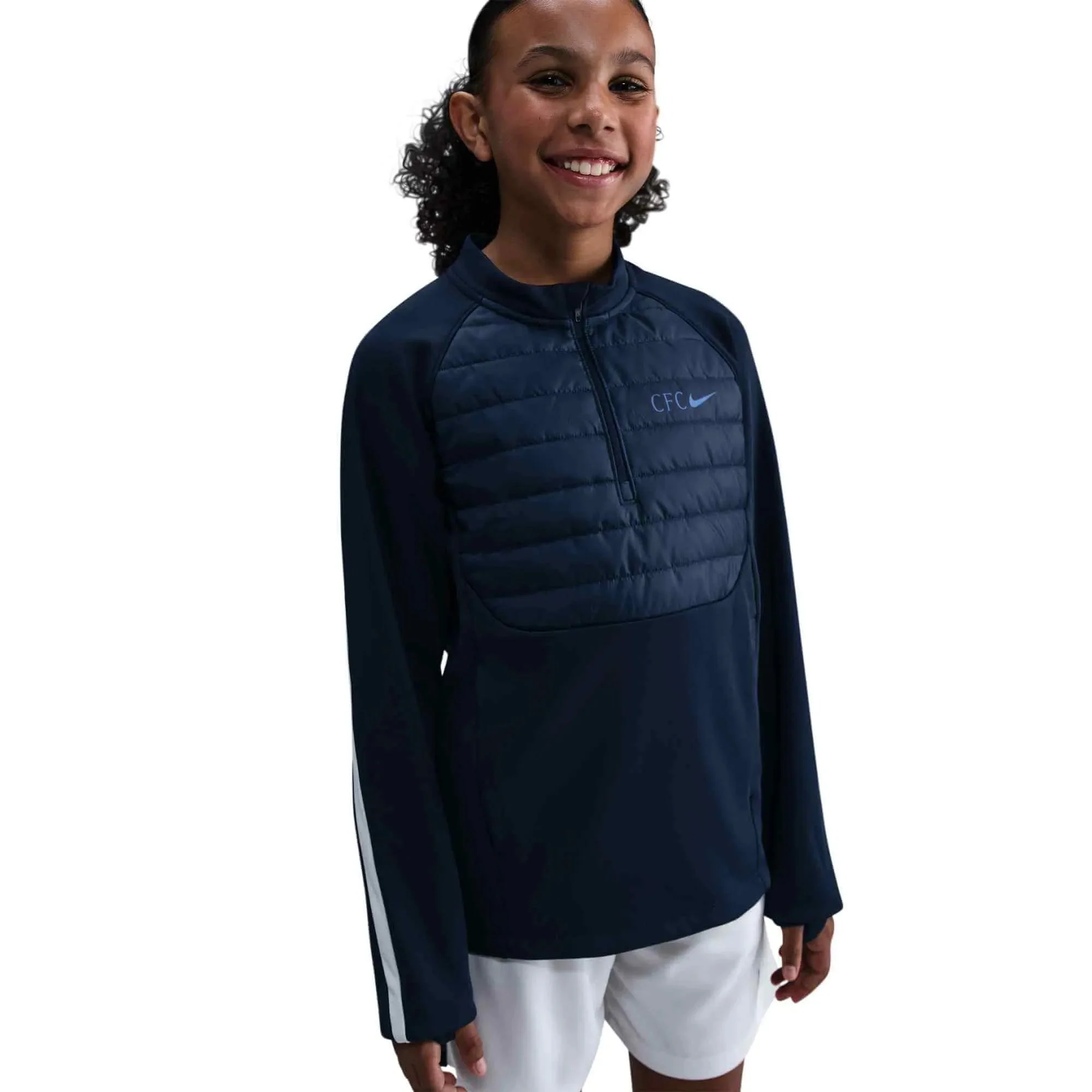Nike 2025-26 Chelsea Youth Academy Winter Warrior Drill Top - Image 3