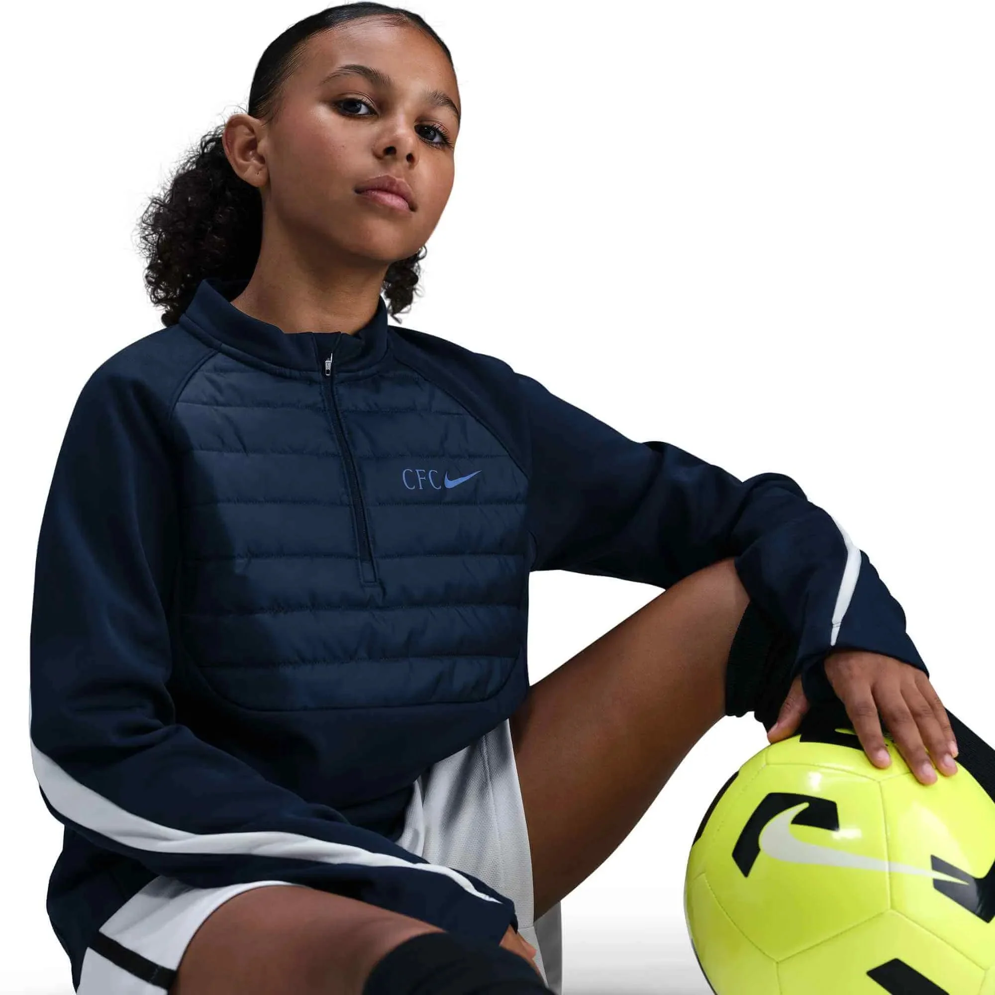 Nike 2025-26 Chelsea Youth Academy Winter Warrior Drill Top - Image 5