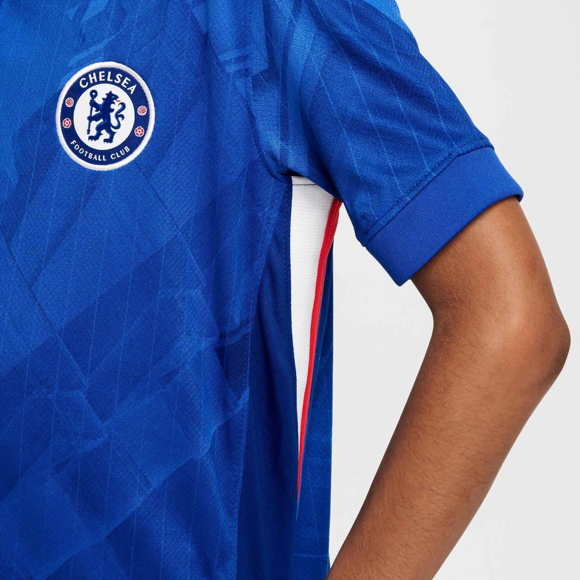 Nike 2025-26 Chelsea Youth Stadium Home Soccer Jersey - Image 6