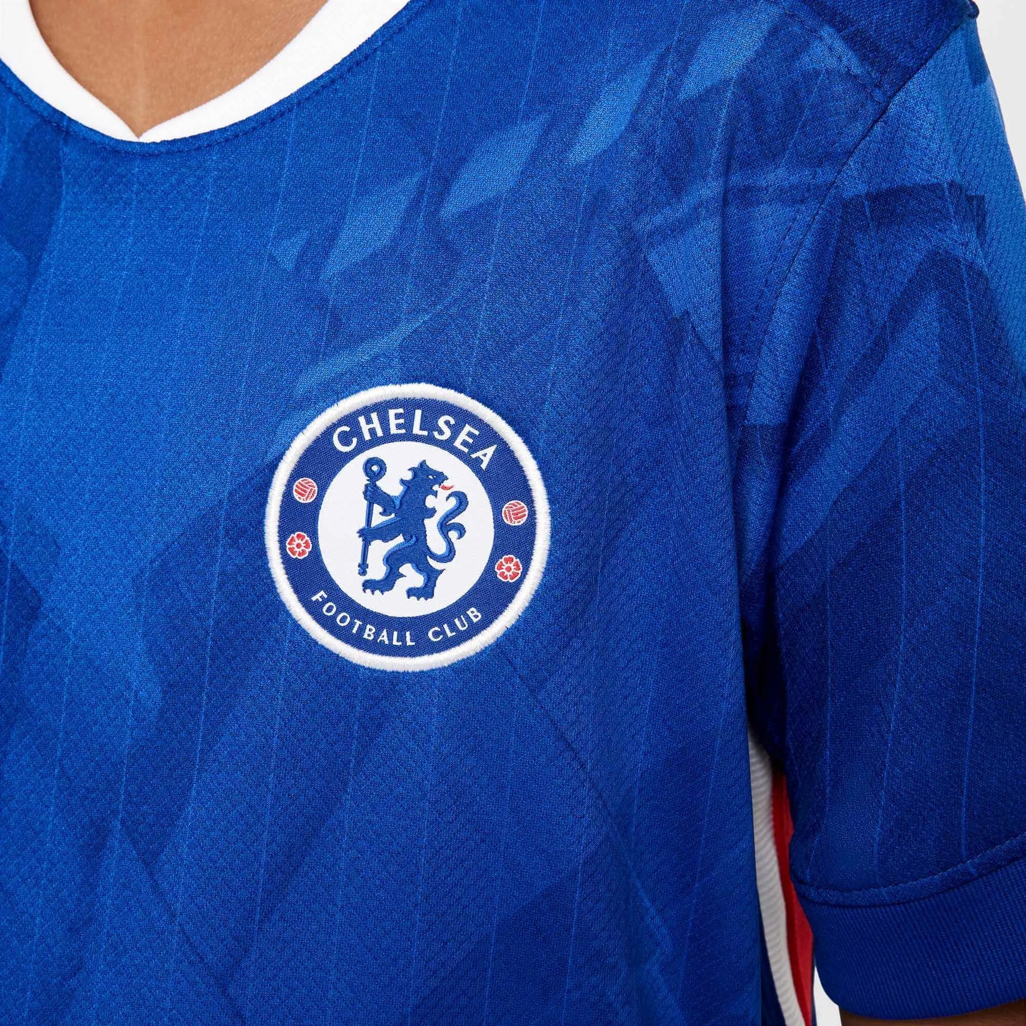 Nike 2025-26 Chelsea Youth Stadium Home Soccer Jersey - Image 7