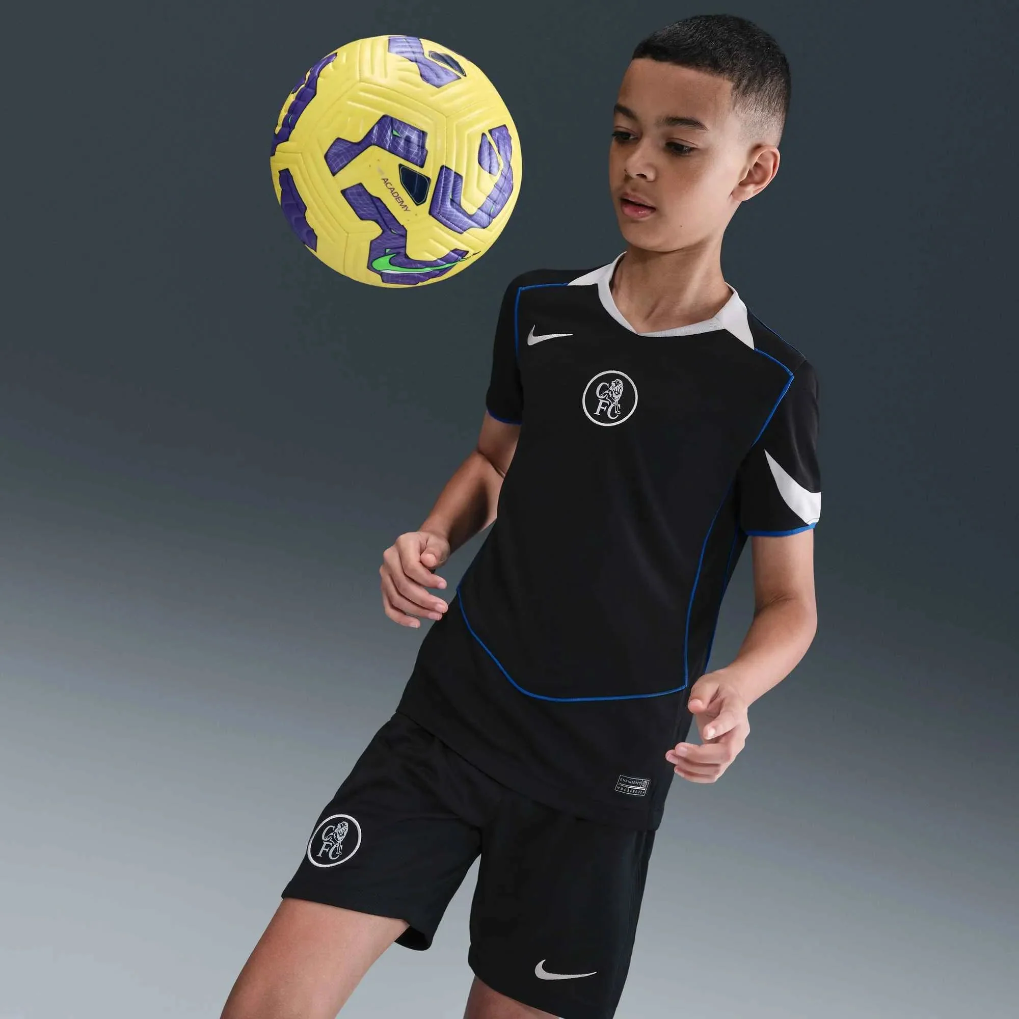 Nike 2025-26 Chelsea Youth Stadium Third Soccer Jersey - Image 5