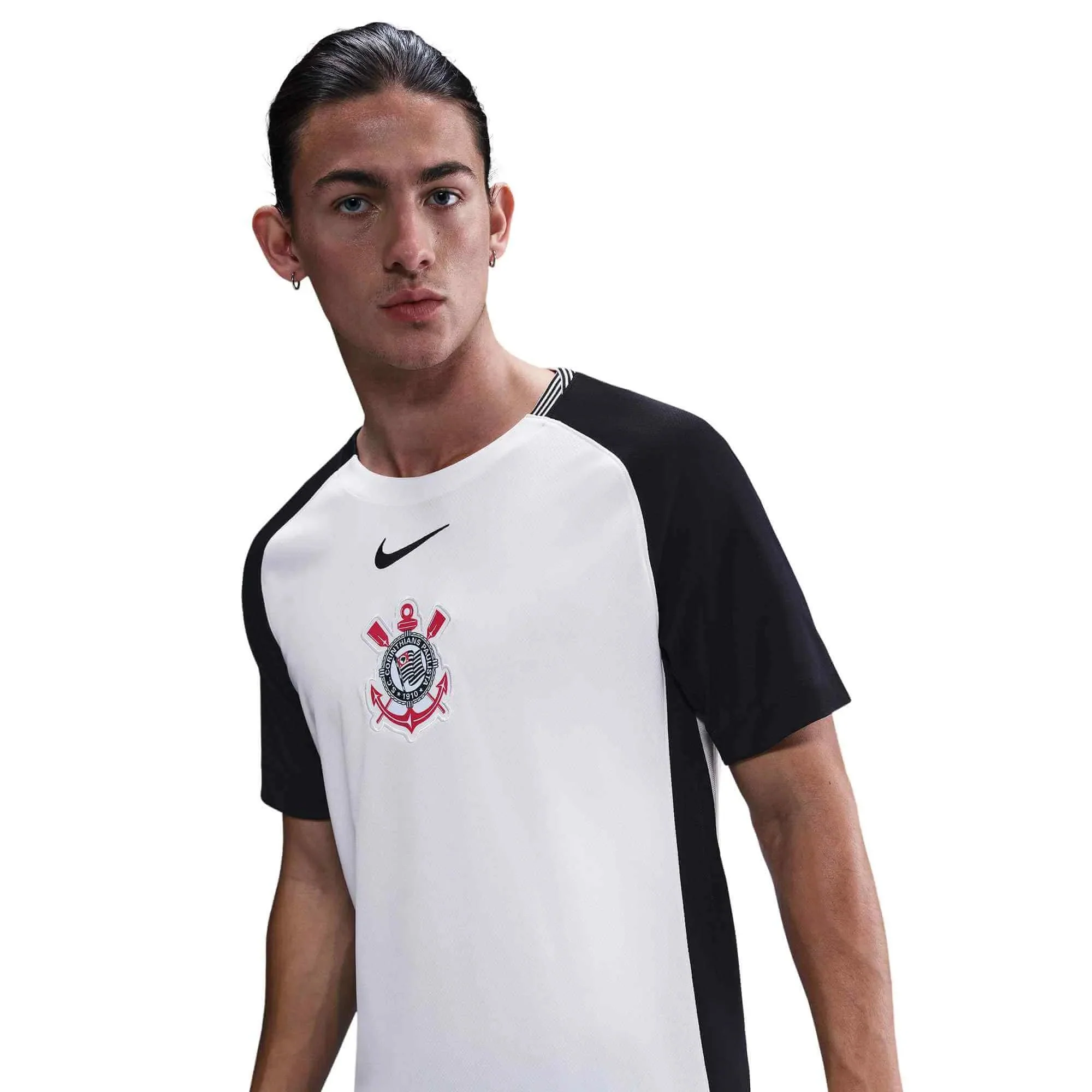 Nike 2025-26 Corinthians Men's Stadium Home Soccer Jersey - Image 3