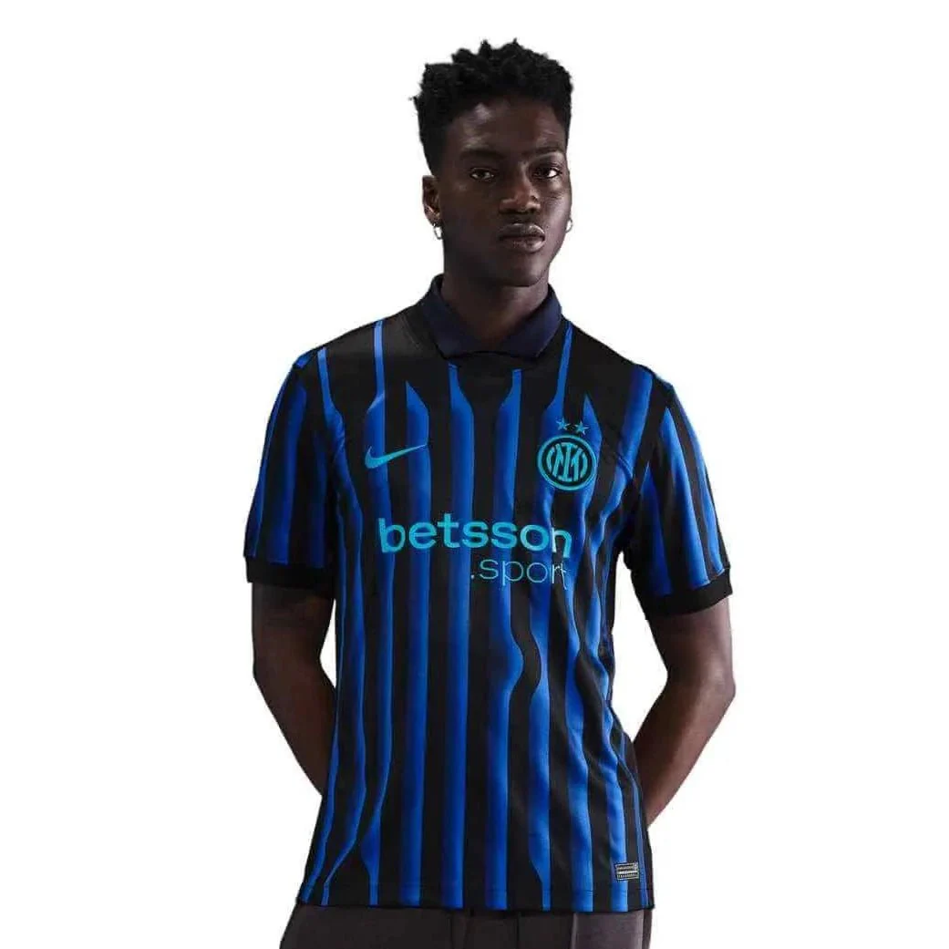 Nike 2025-26 Inter Milan Men's Stadium Home Soccer Jersey - Image 3