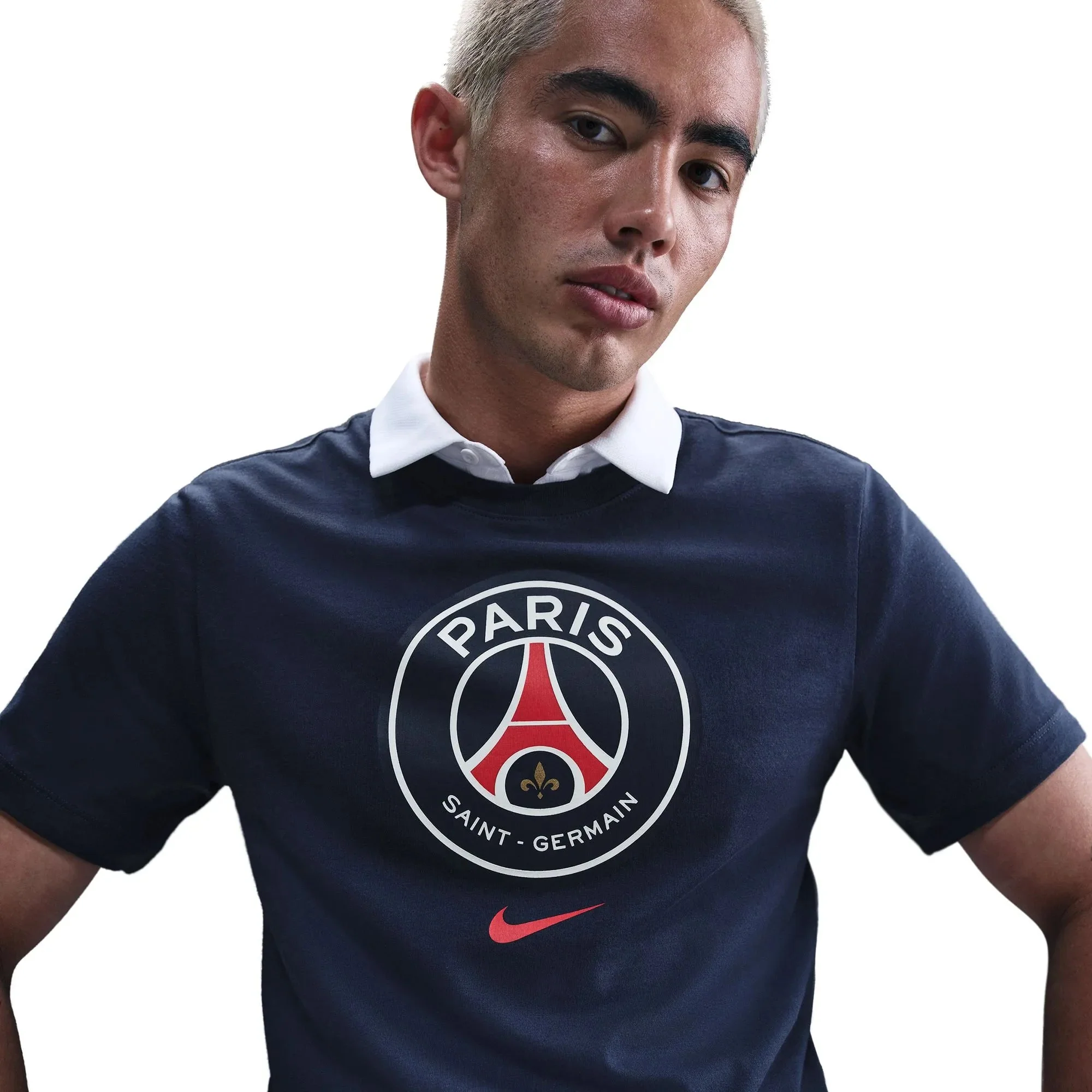 Nike 2025-26 PSG Men's Crest Tee - Image 5