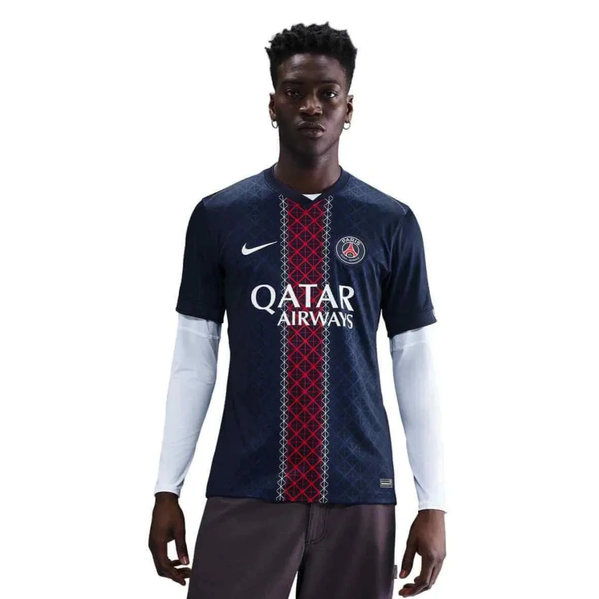 Nike 2025-26 PSG Men's Stadium Home Soccer Jersey - Image 3