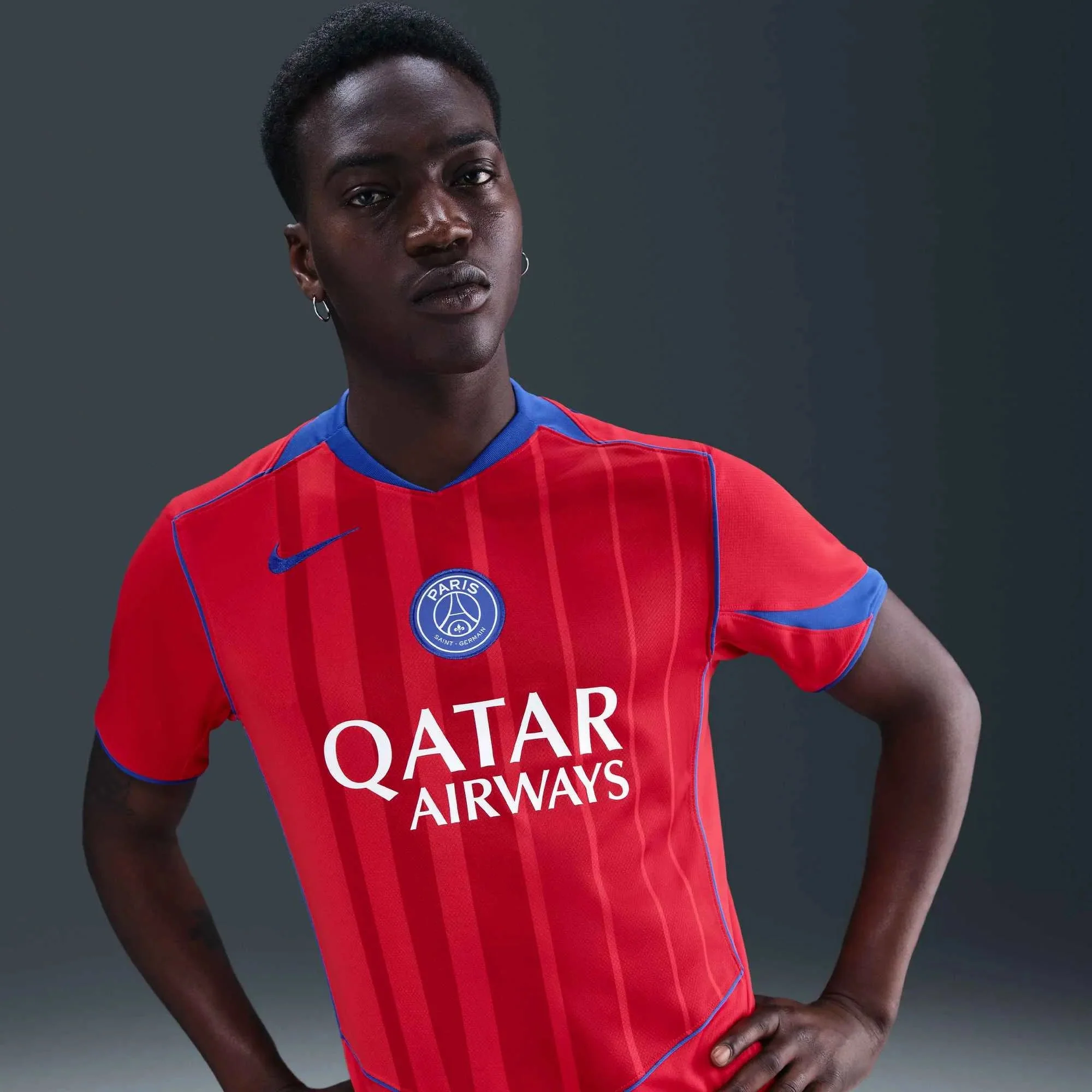 Nike 2025-26 PSG Men's Stadium Third Soccer Jersey - Image 5