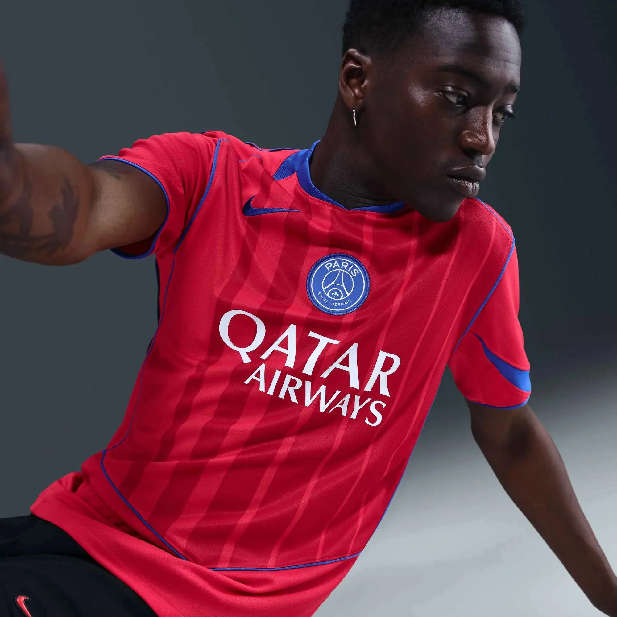 Nike 2025-26 PSG Men's Stadium Third Soccer Jersey - Image 6