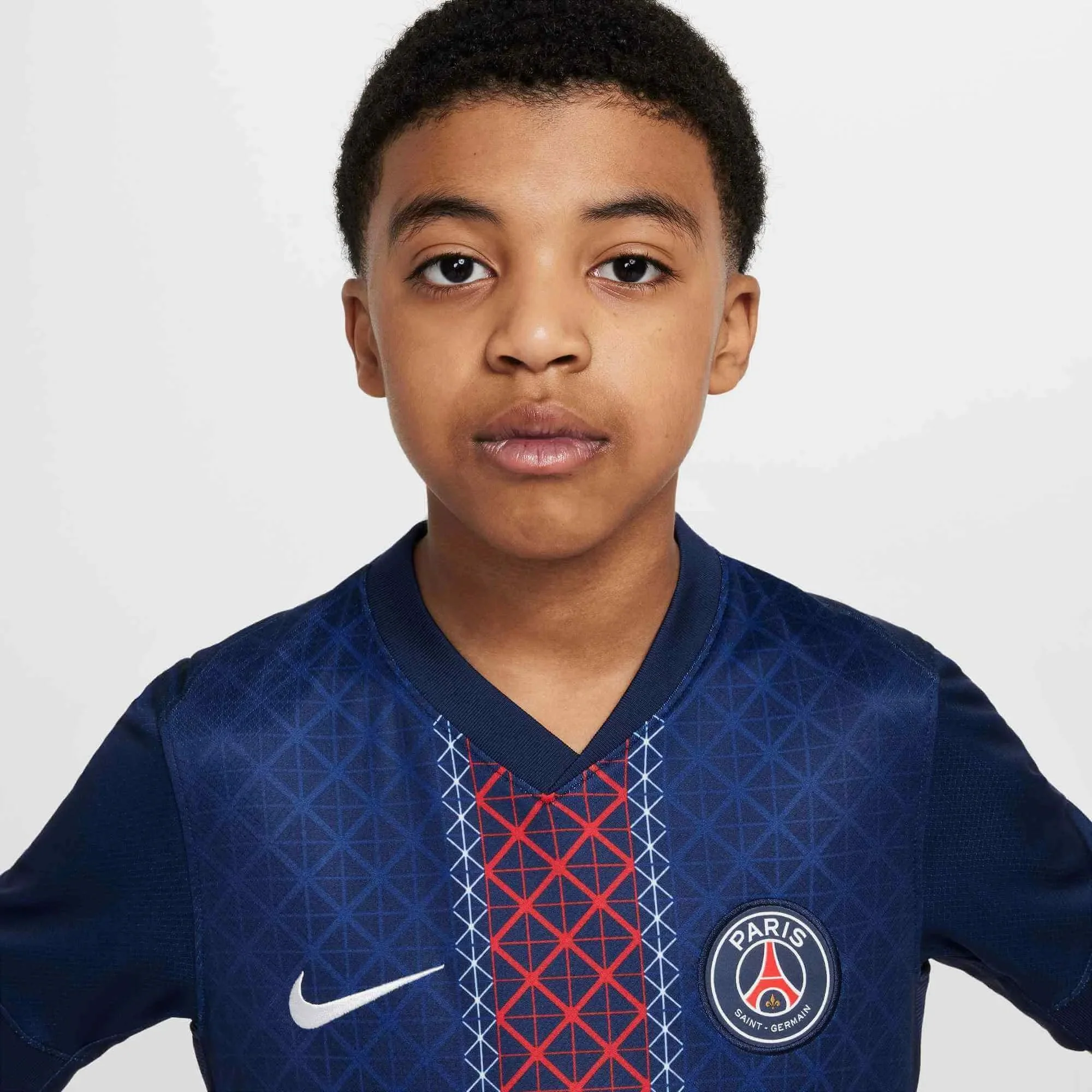 Nike 2025-26 PSG Youth Stadium Home Soccer Jersey - Image 5