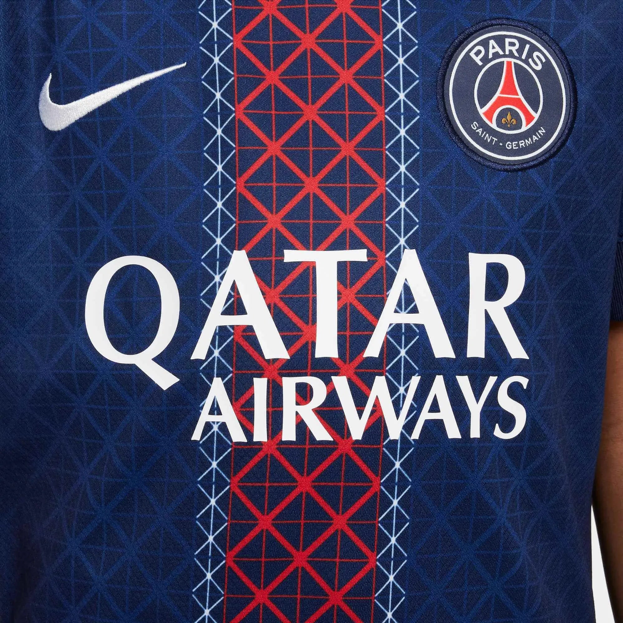 Nike 2025-26 PSG Youth Stadium Home Soccer Jersey - Image 6