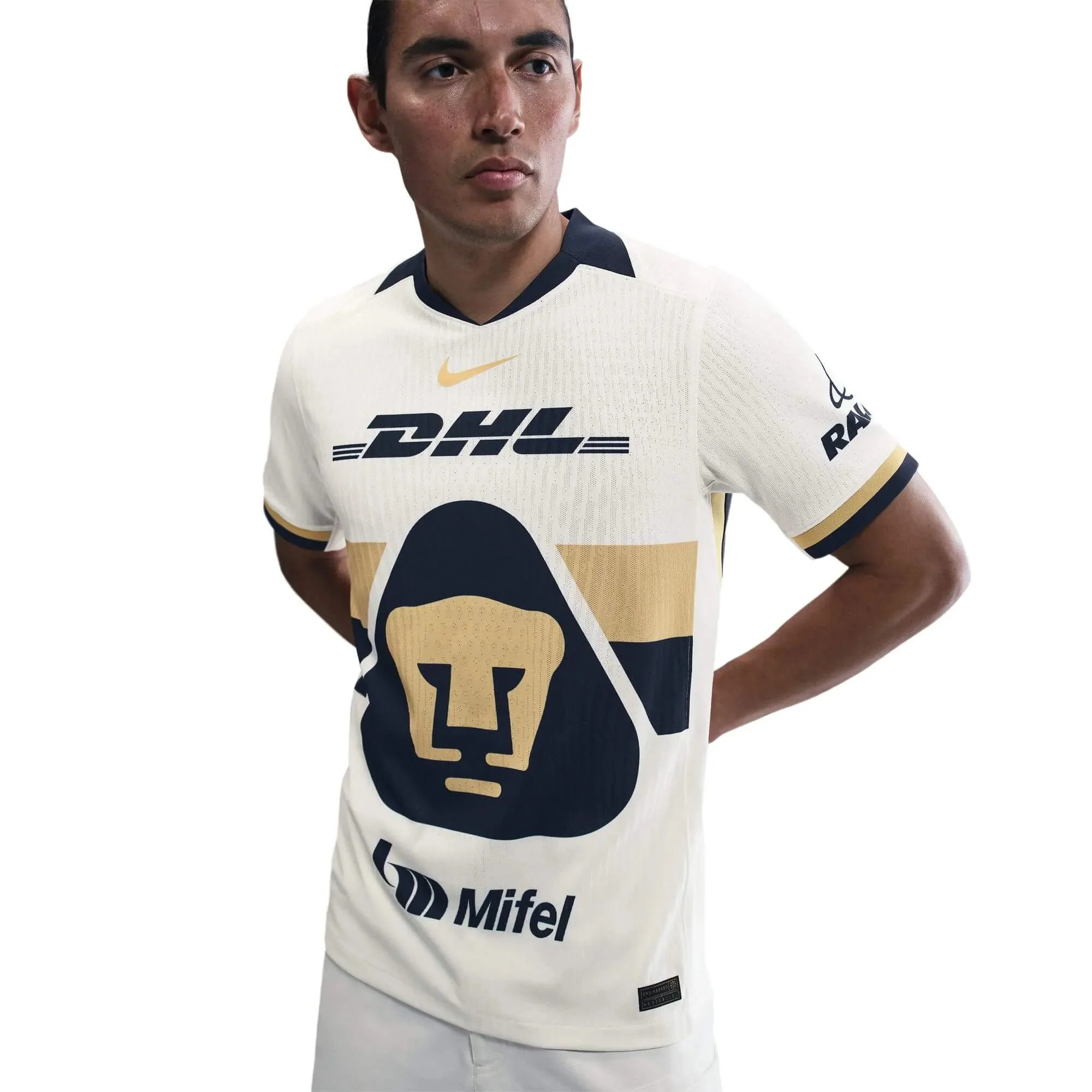 Nike 2025-26 Pumas Men's Authentic Home Soccer Jersey - Image 3