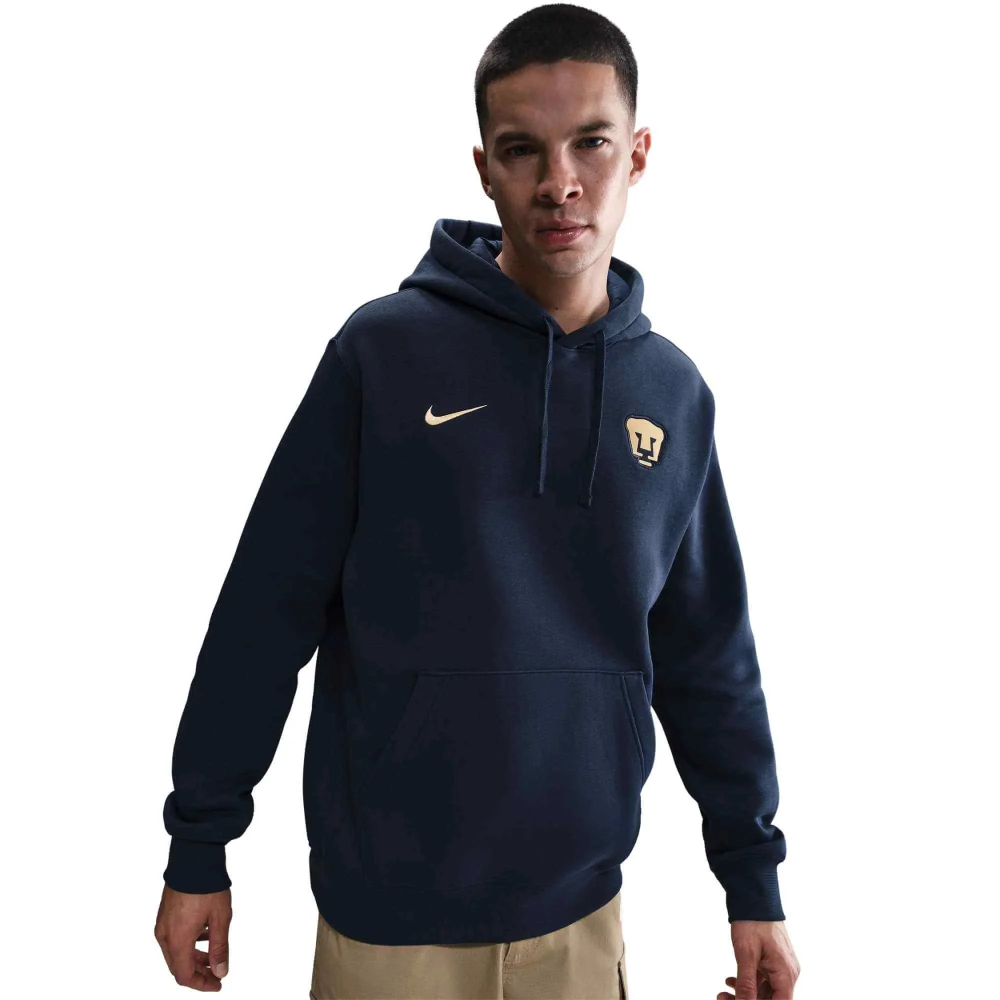 Nike 2025-26 Pumas Men's Club Fleece Pullover Hoodie - Image 3