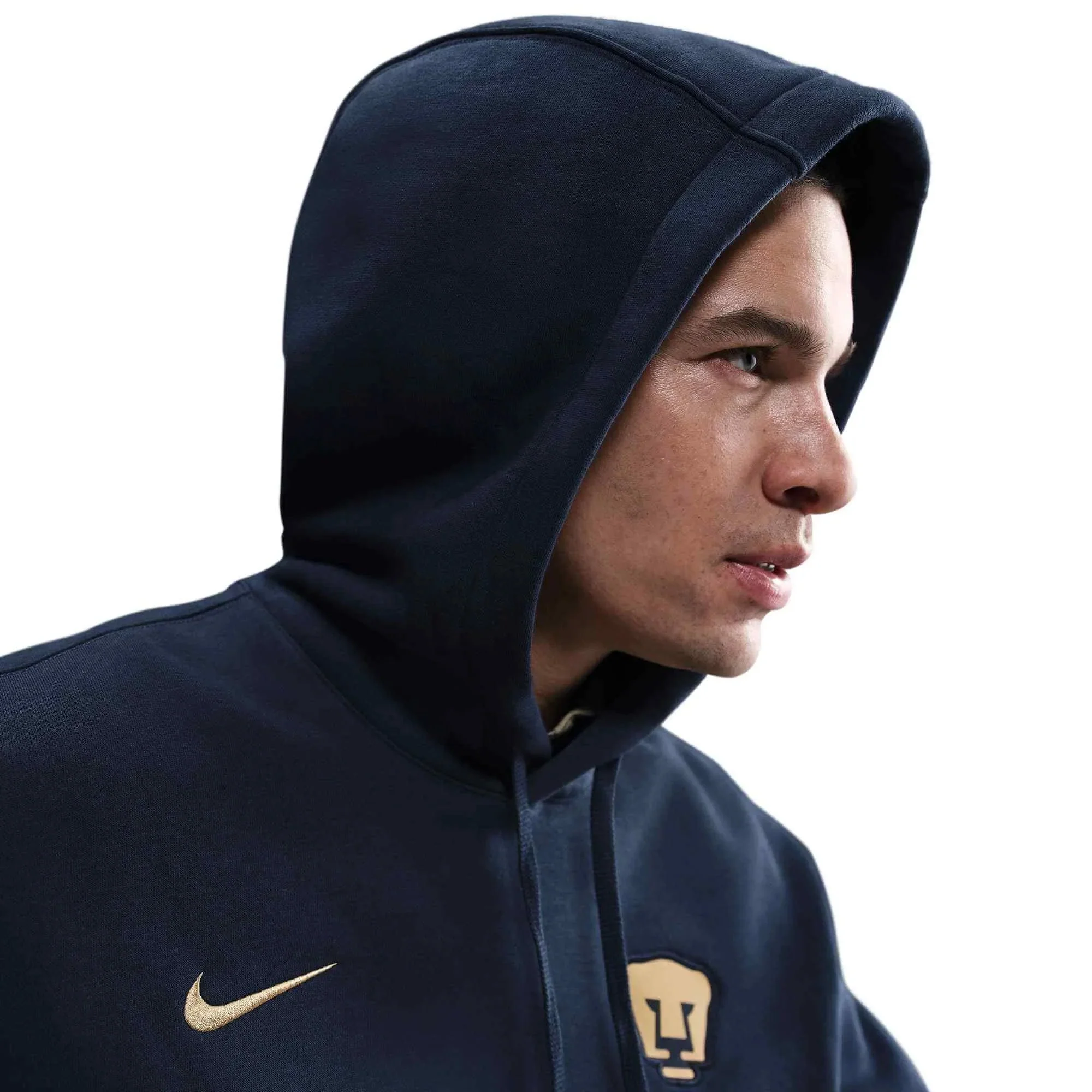 Nike 2025-26 Pumas Men's Club Fleece Pullover Hoodie - Image 4