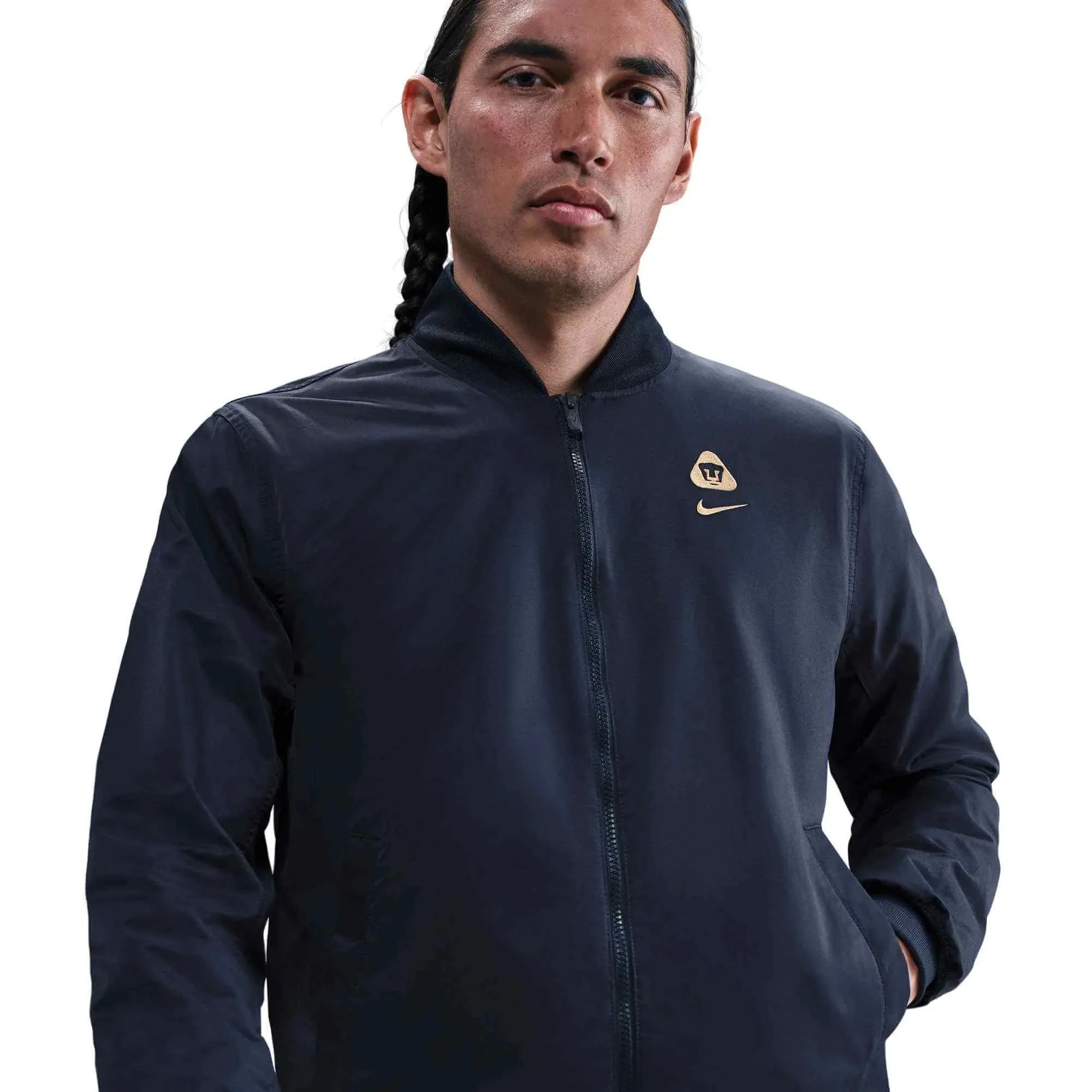 Nike 2025-26 Pumas Men's Club Woven Bomber Jacket - Image 3