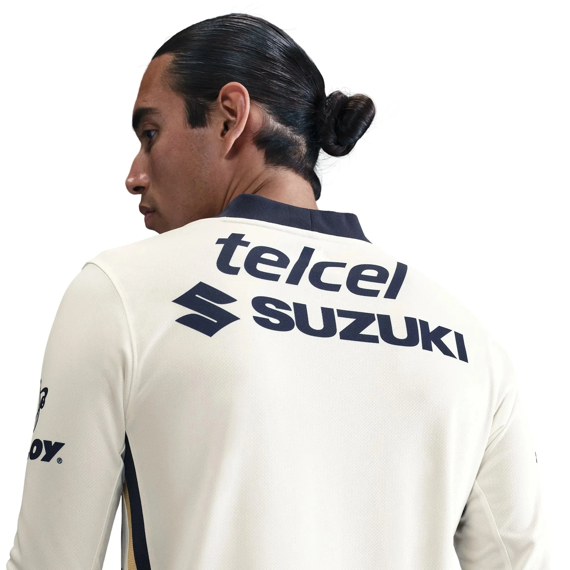 Nike 2025-26 Pumas Men's Stadium Home Long-Sleeve Soccer Jersey - Image 5