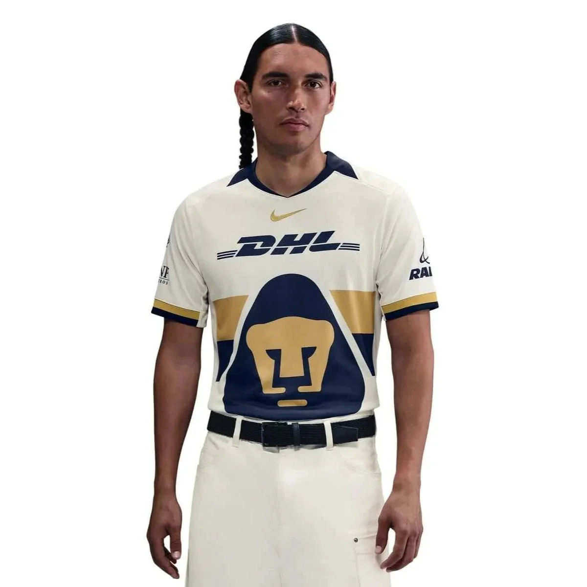 Nike 2025-26 Pumas Men's Stadium Home Soccer Jersey - Image 3