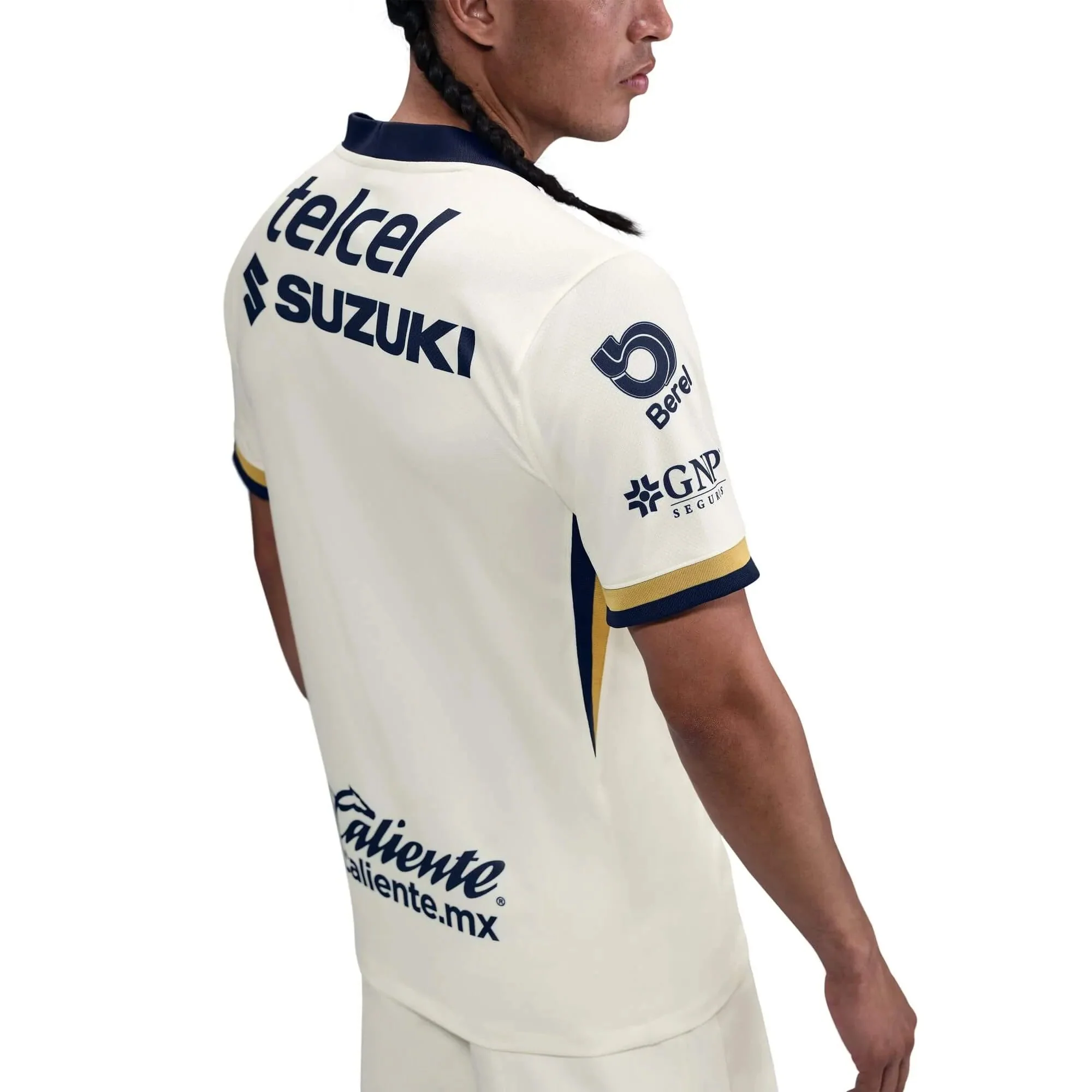 Nike 2025-26 Pumas Men's Stadium Home Soccer Jersey - Image 6