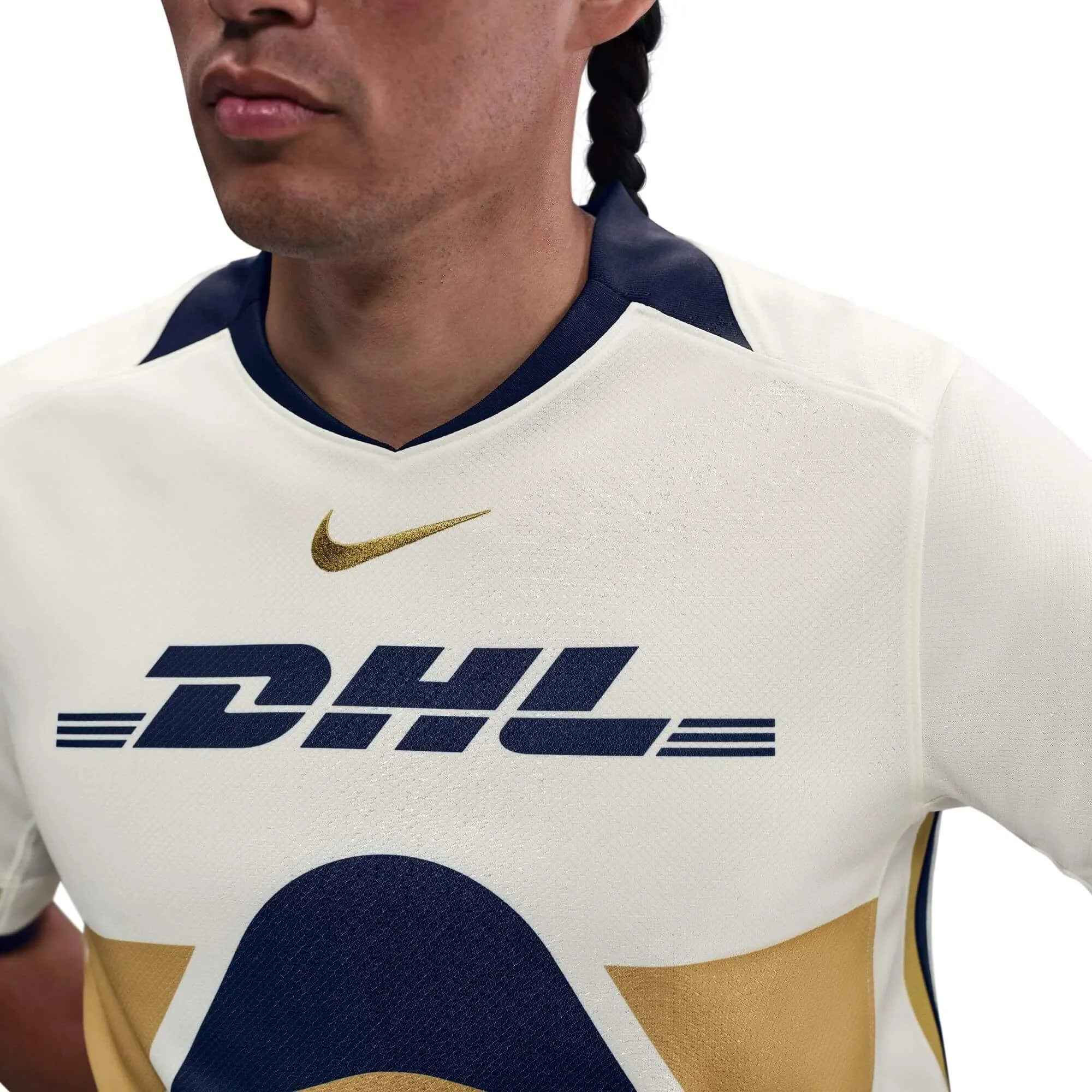 Nike 2025-26 Pumas Men's Stadium Home Soccer Jersey - Image 7