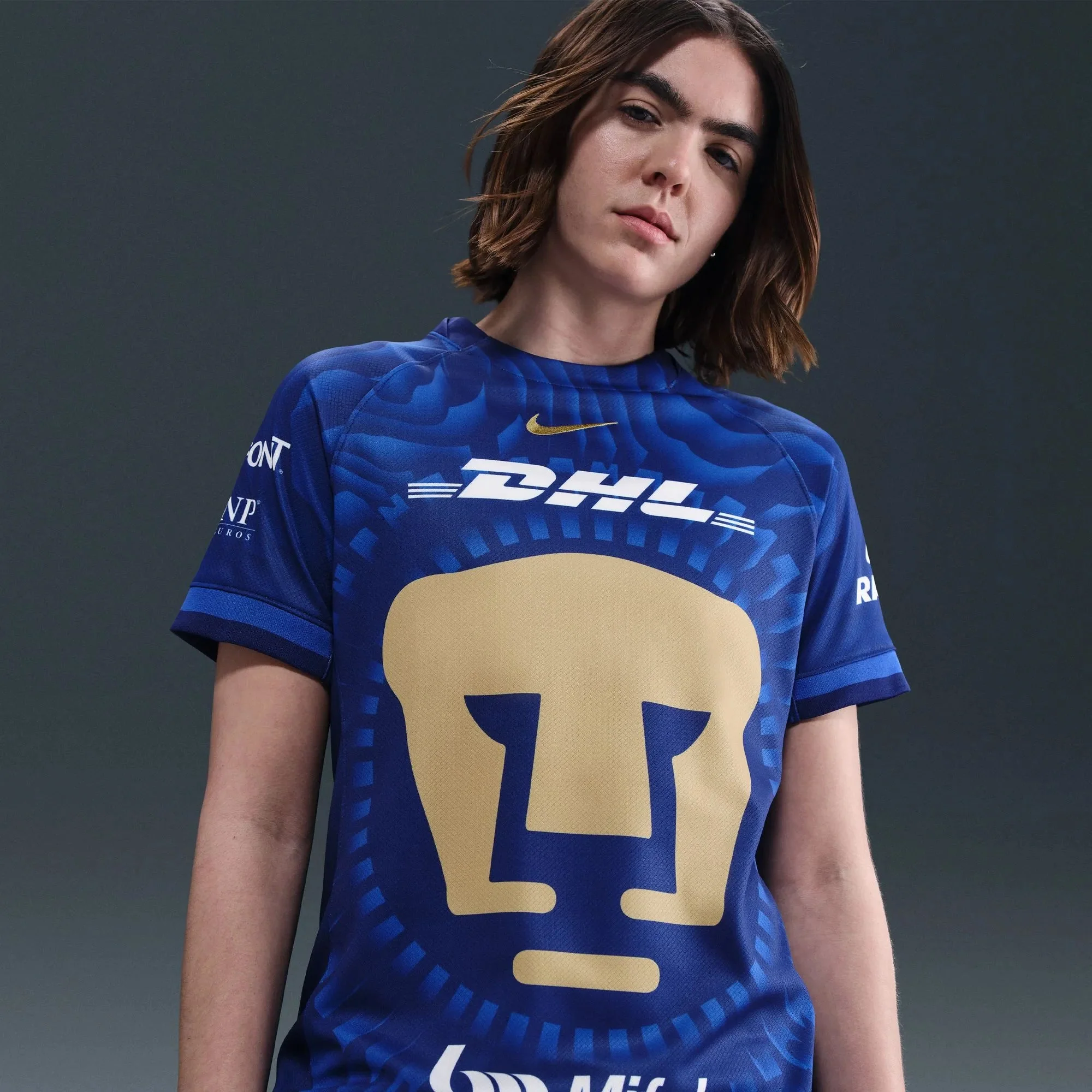 Nike 2025-26 Pumas Women's Stadium Away Soccer Jersey - Image 3