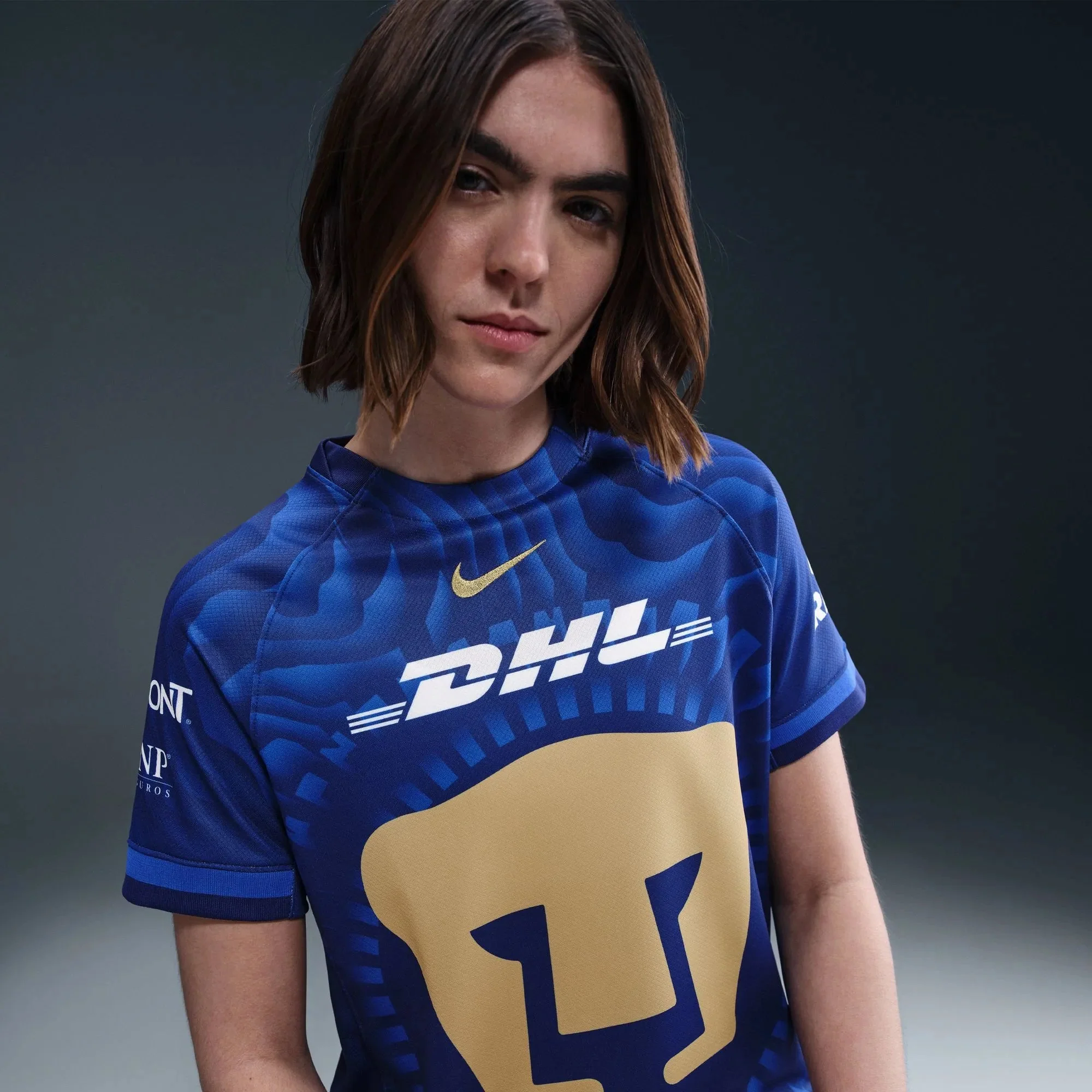Nike 2025-26 Pumas Women's Stadium Away Soccer Jersey - Image 4