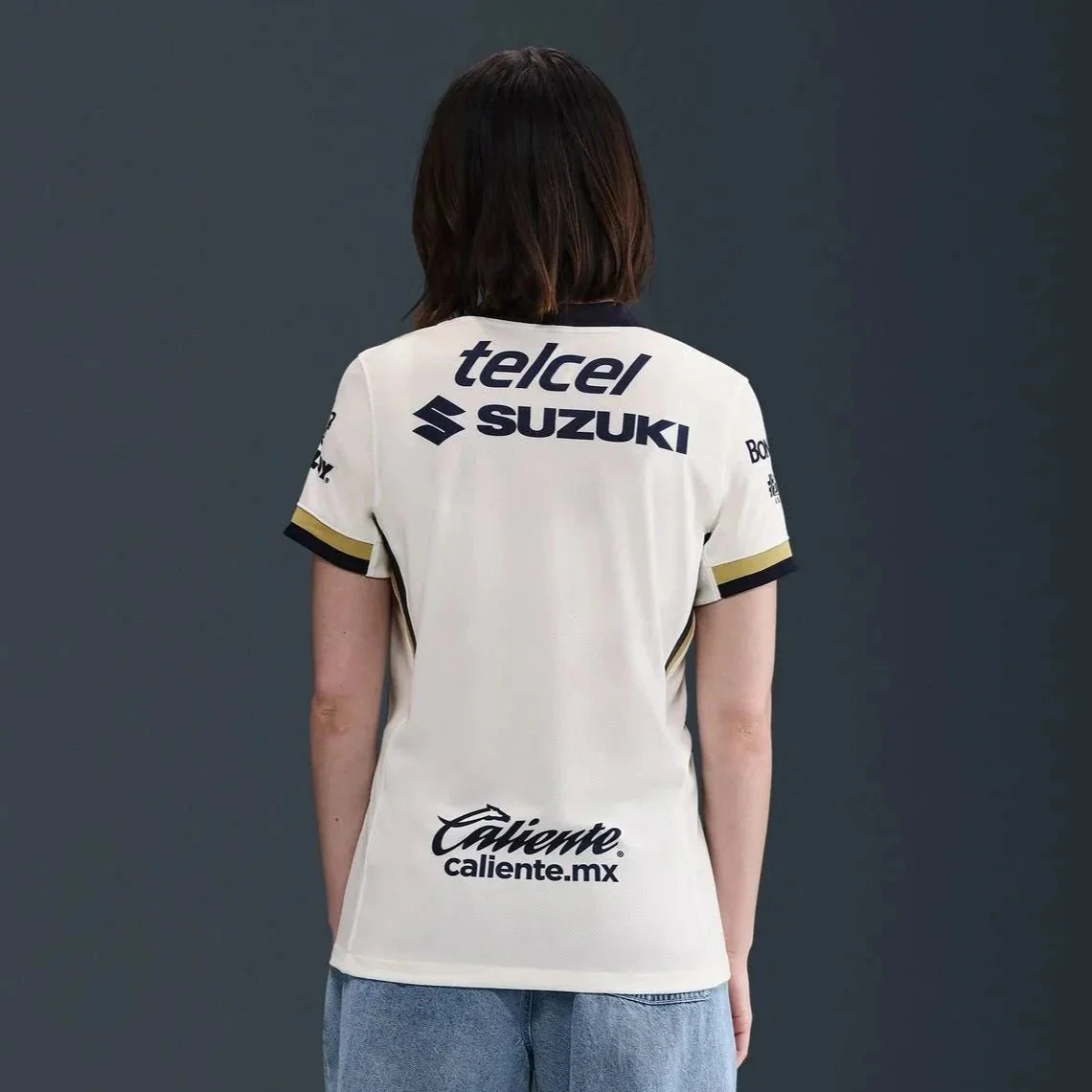 Nike 2025-26 Pumas Women's Stadium Home Soccer Jersey - Image 2