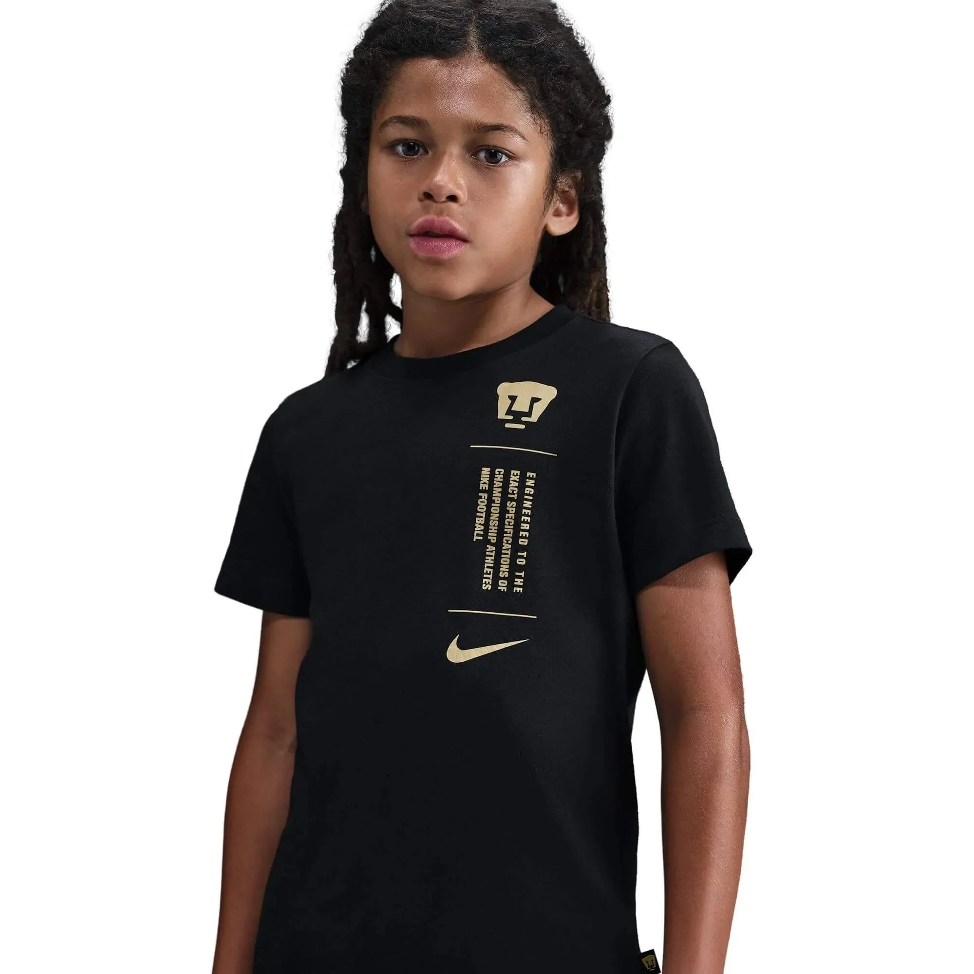 Nike 2025-26 Pumas Youth Football Tee - Image 3