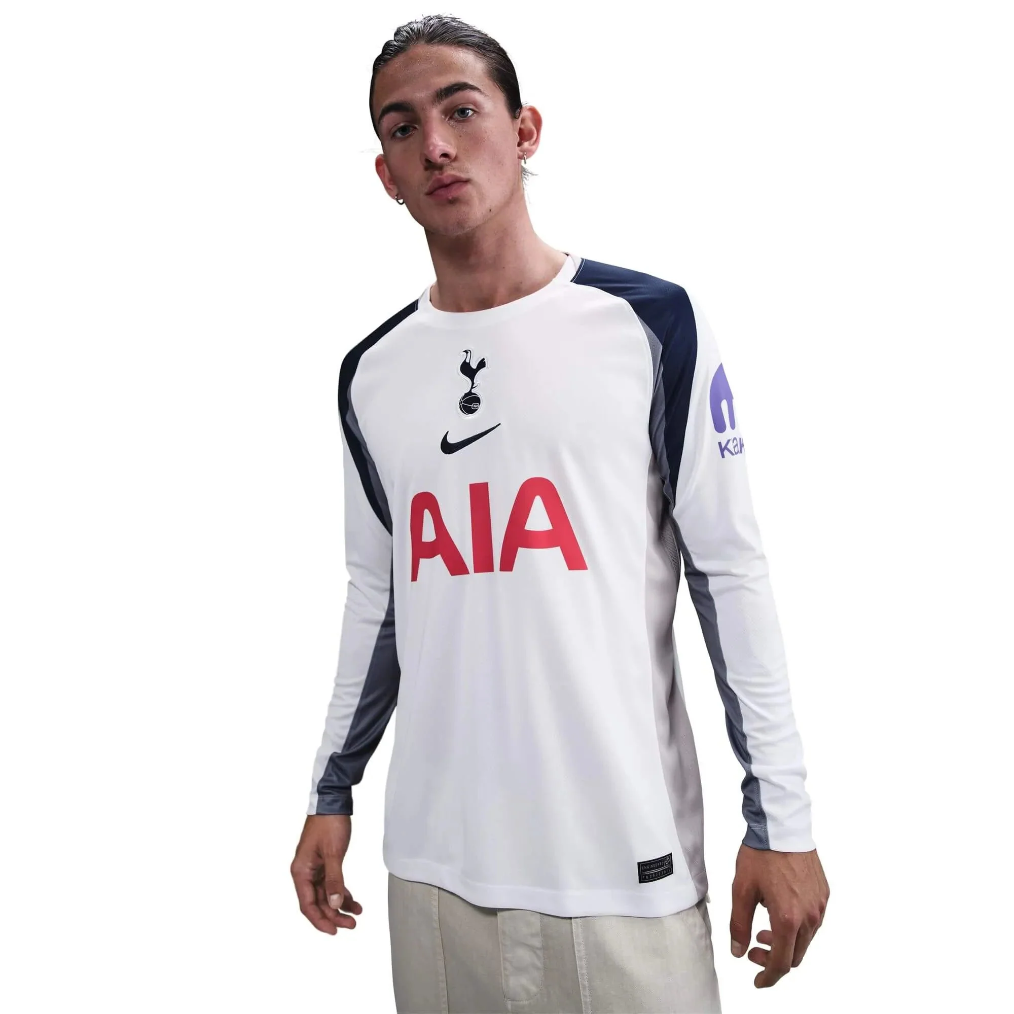 Nike 2025-26 Tottenham Men's Stadium Home Long-Sleeve Soccer Jersey - Image 5