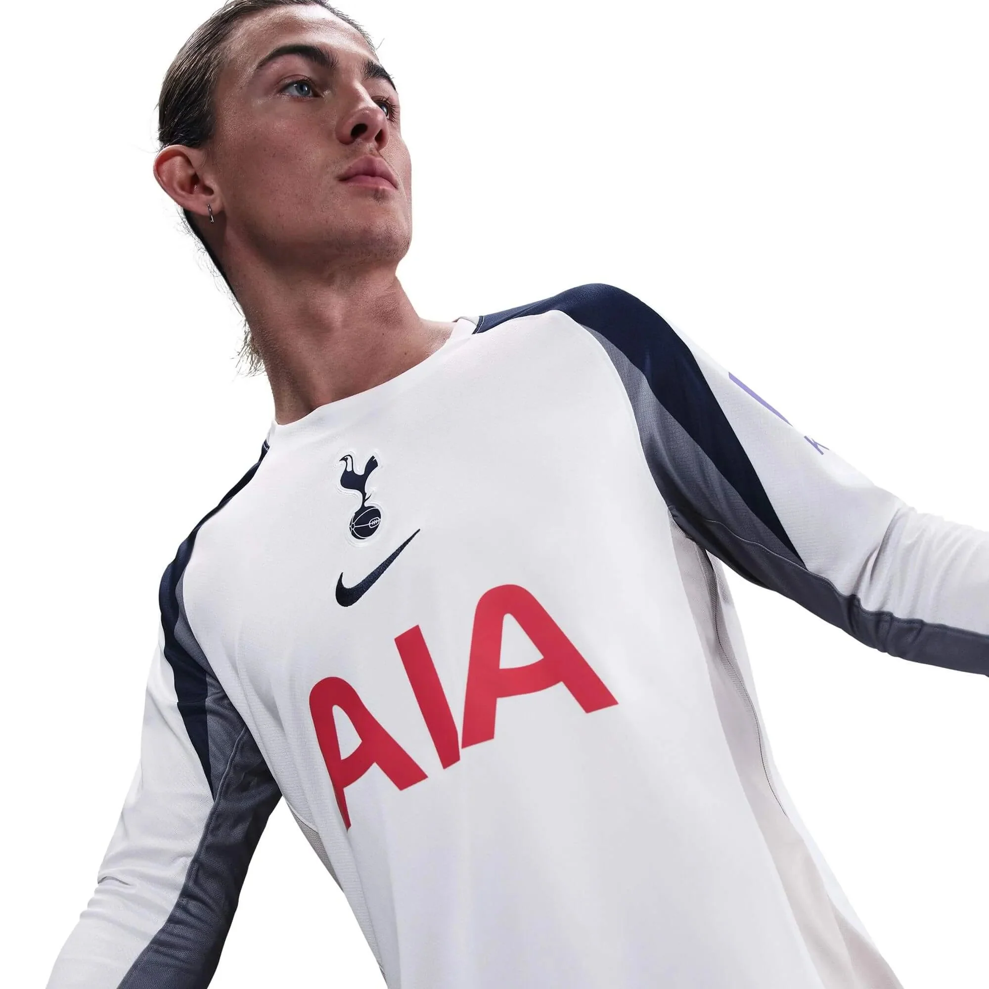 Nike 2025-26 Tottenham Men's Stadium Home Long-Sleeve Soccer Jersey - Image 6