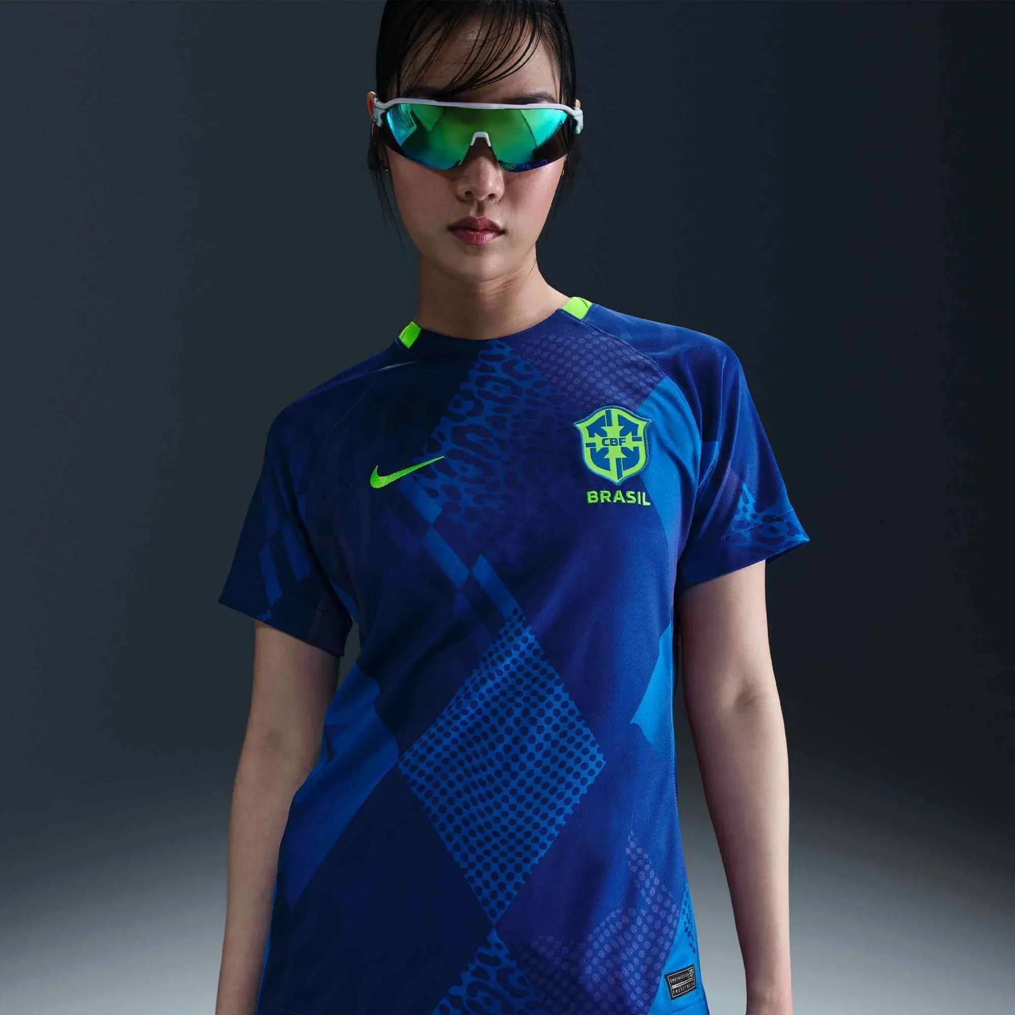 Nike 2025 Brazil Women's Stadium Away Soccer Jersey - Image 4