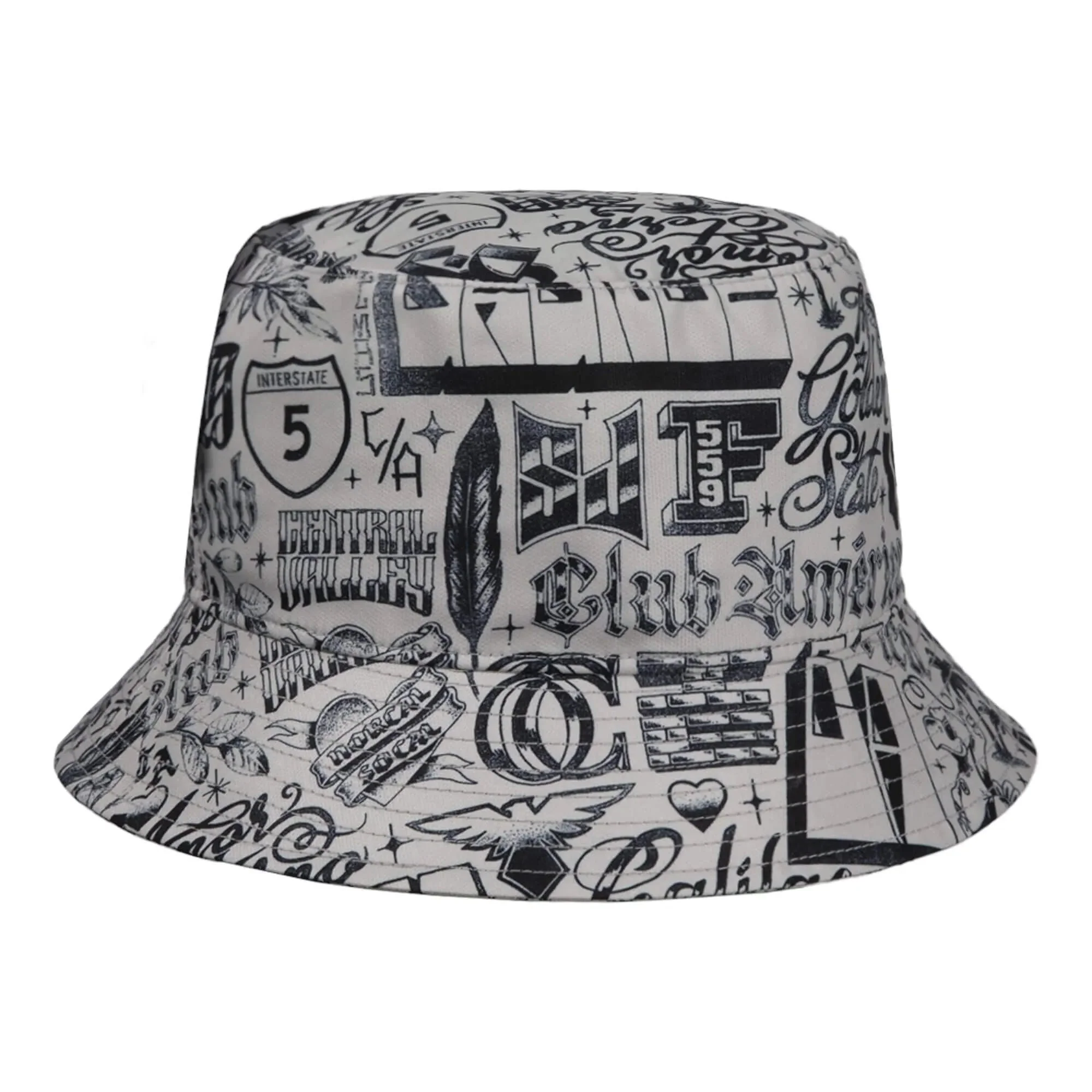 Nike 2025 Club America Global Futbol Sublimated Bucket Hat - Image 2