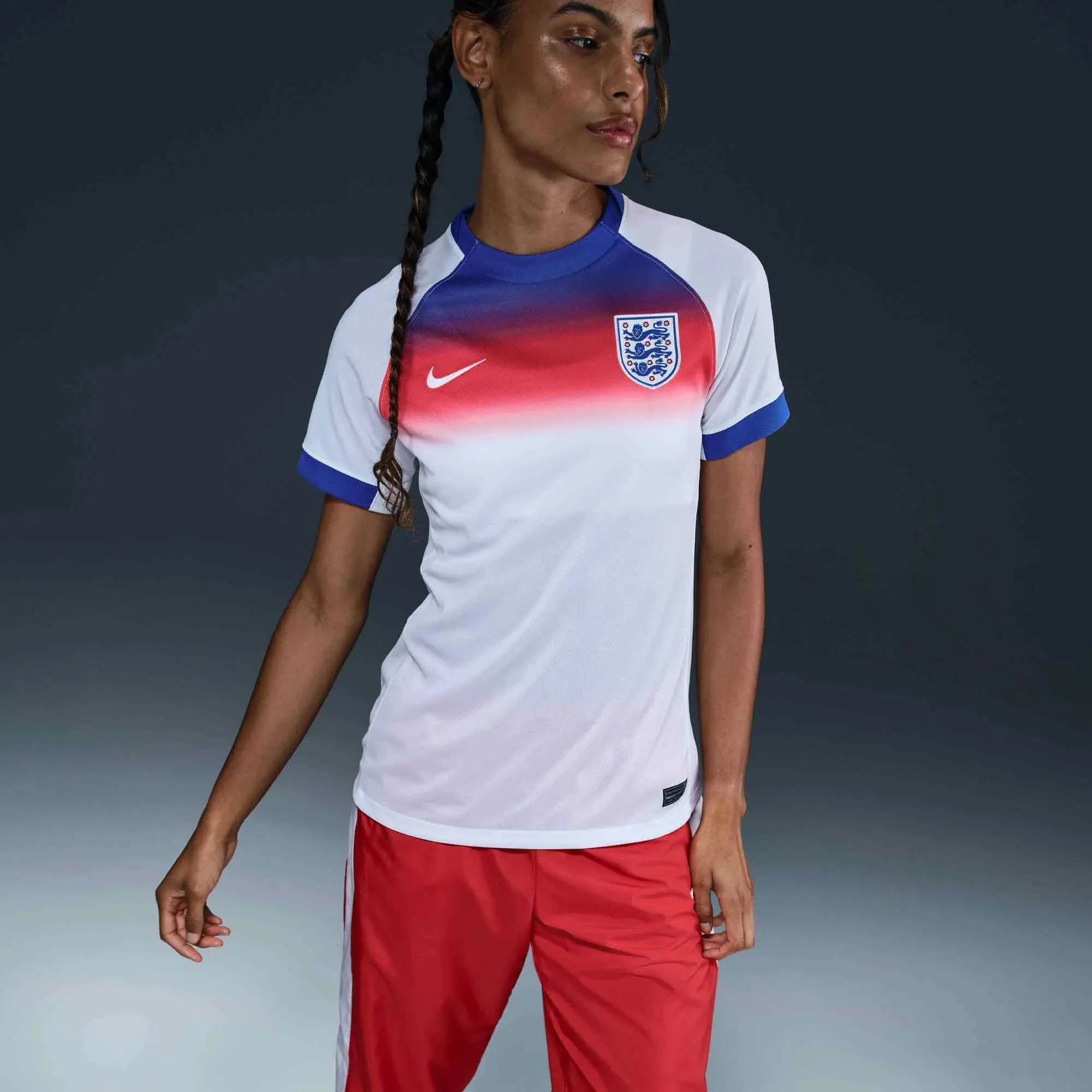 Nike 2025 England Women's Stadium Home Soccer Jersey - Image 3