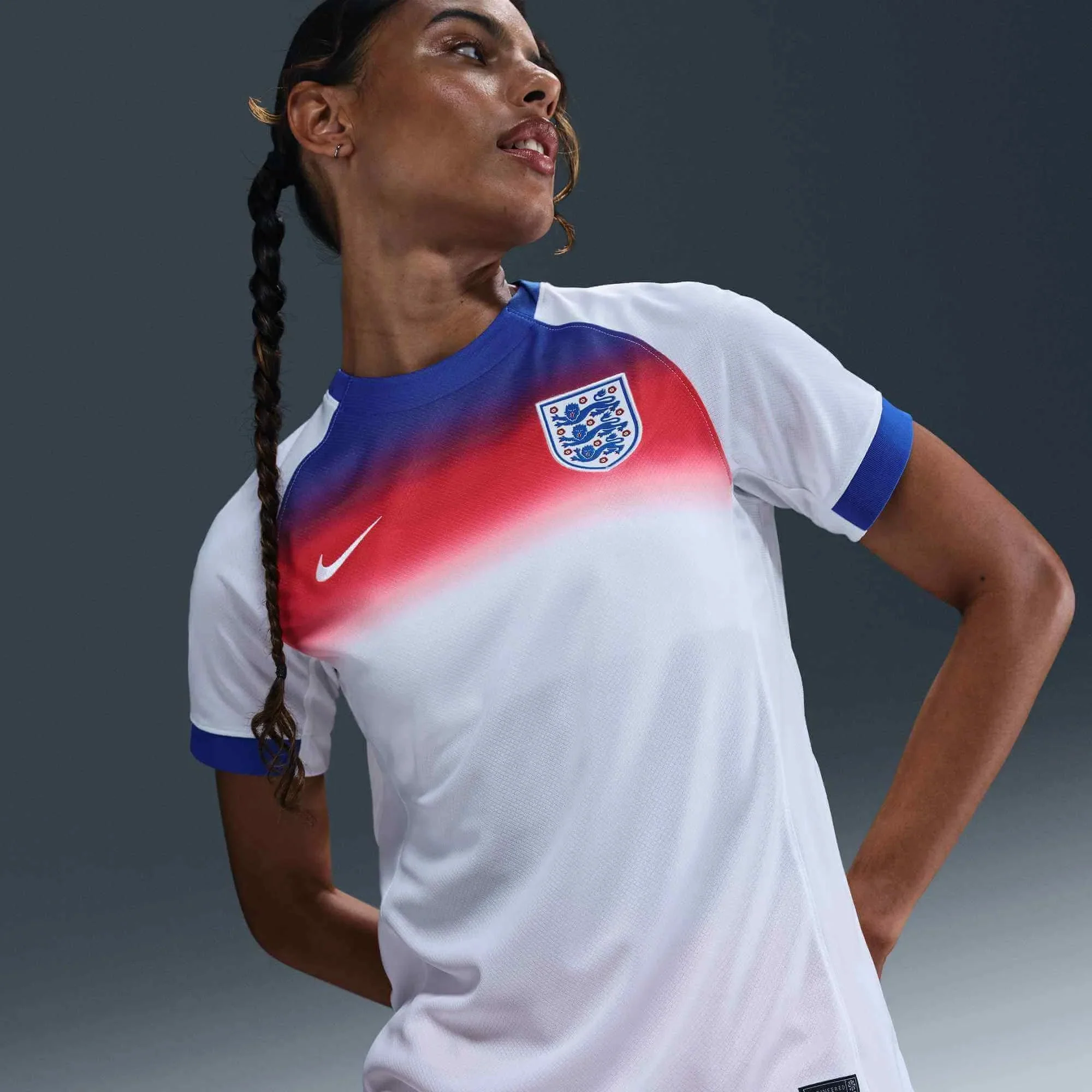 Nike 2025 England Women's Stadium Home Soccer Jersey - Image 4