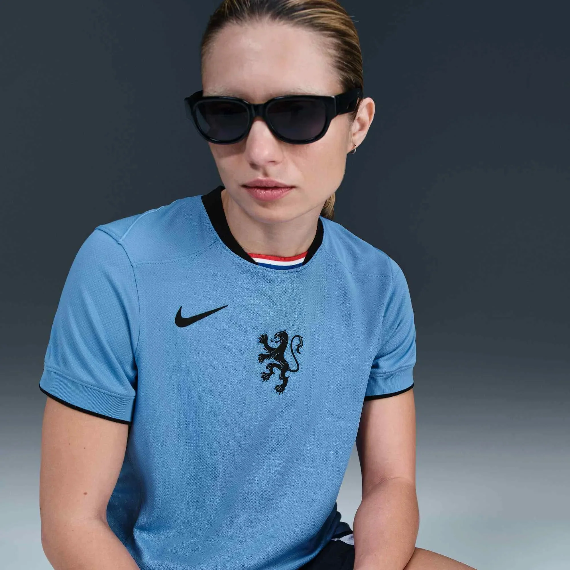 Nike 2025 Netherlands Women's Stadium Away Soccer Jersey - Image 4