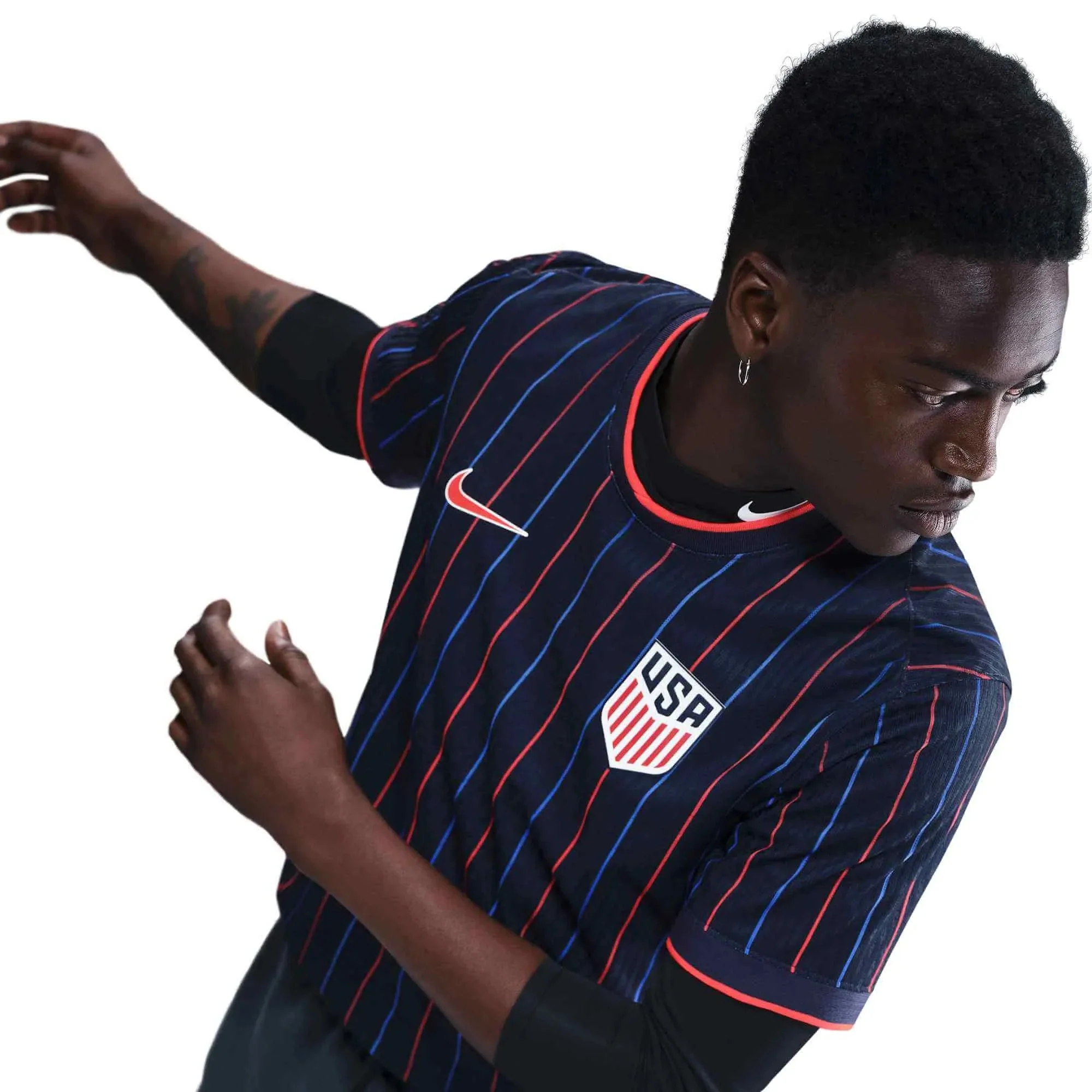 Nike 2025 USA Men's Authentic Away Soccer Jersey - Image 5