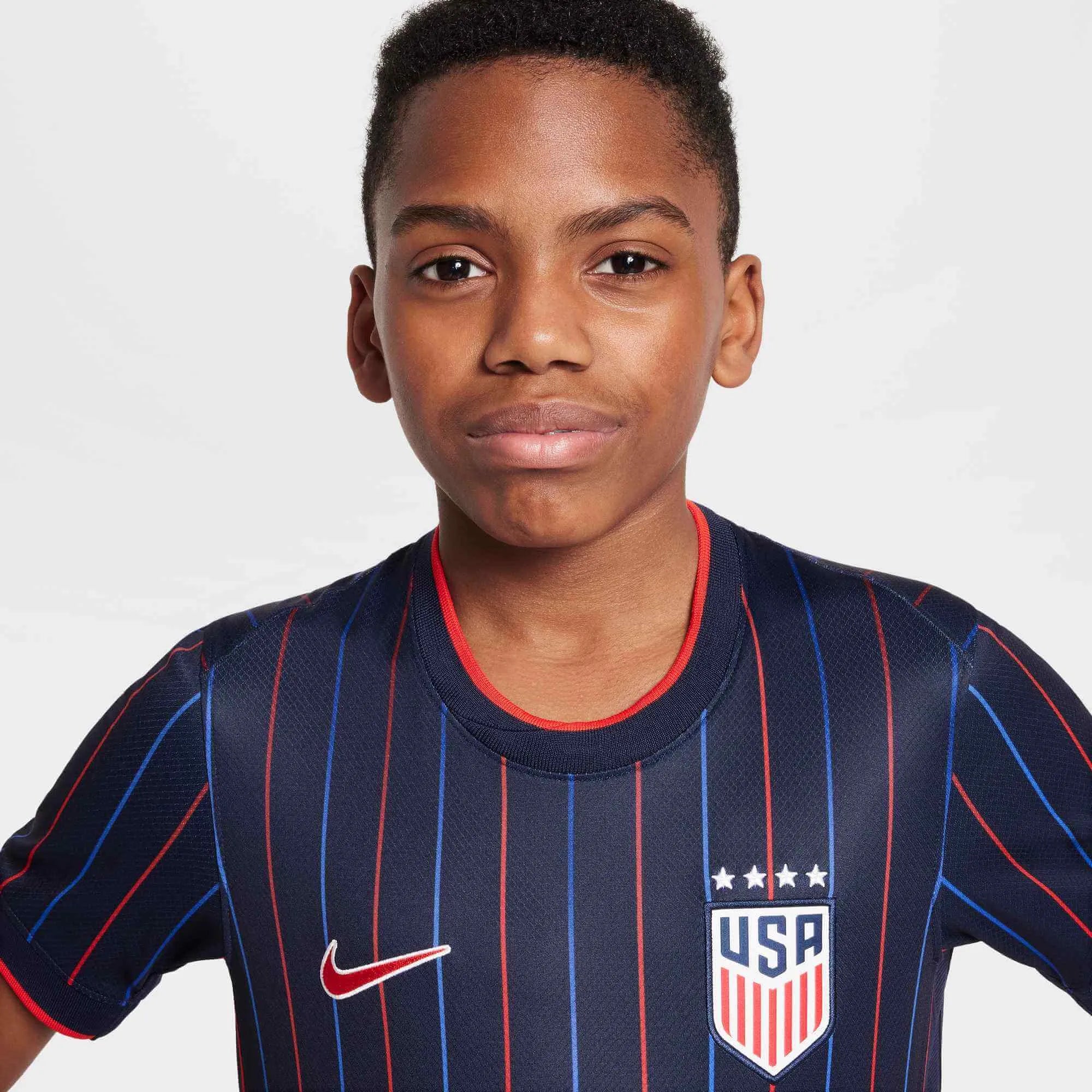 Nike 2025 USA Youth 4-Star Stadium Away Soccer Jersey - Image 3