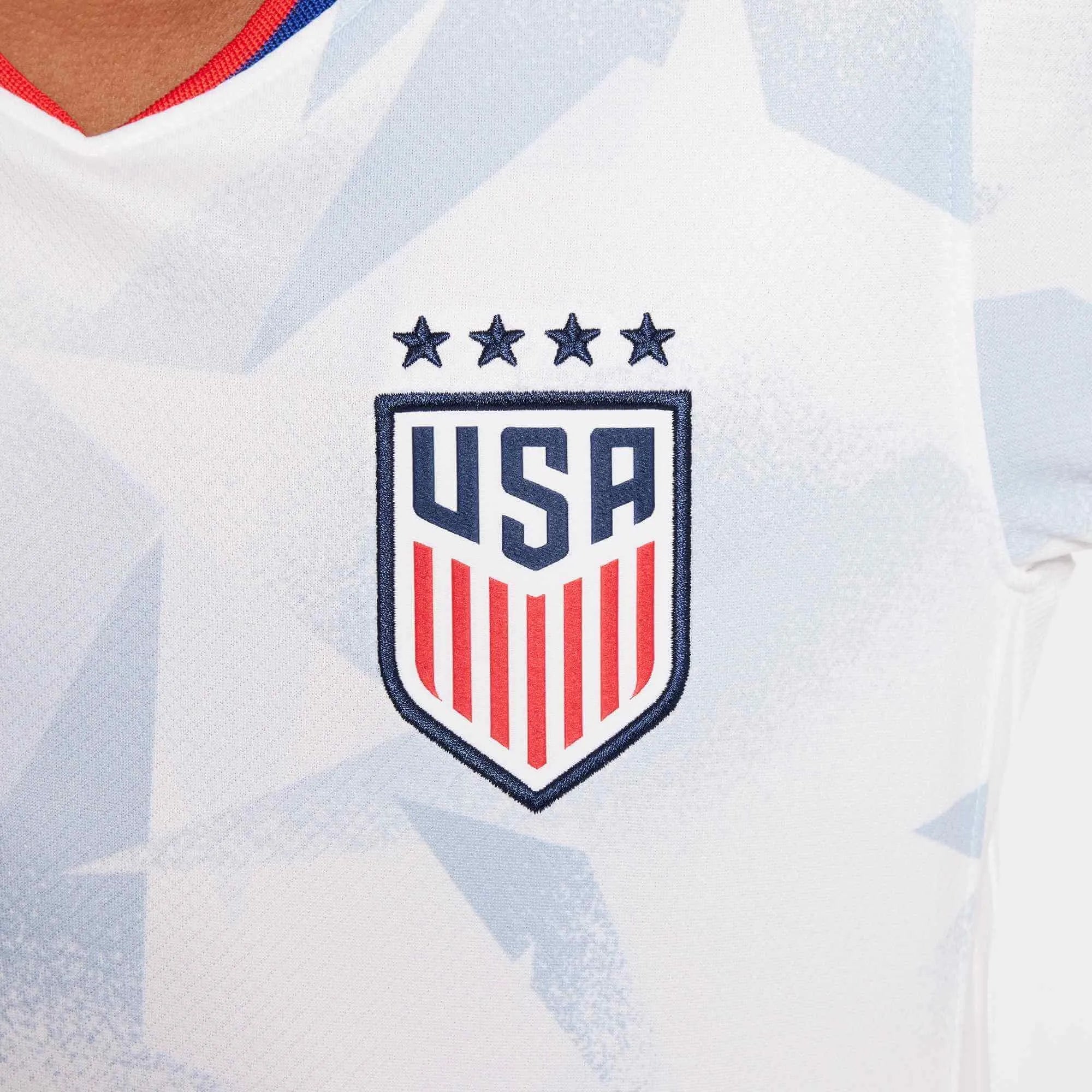 Nike 2025 USA Youth 4-Star Stadium Home Soccer Jersey - Image 6