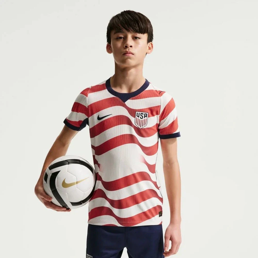 Nike 2026-27 USMNT Youth Authentic Home NN Soccer Jersey - Image 2