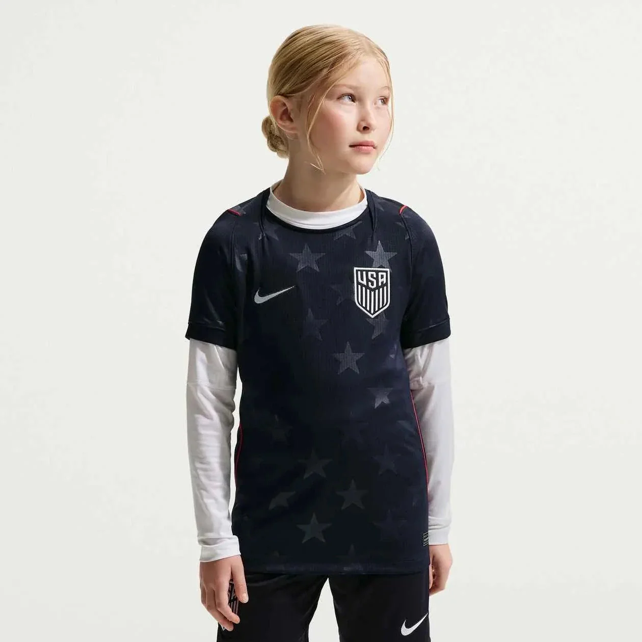 Nike 2026-27 USMNT Youth Stadium Away Soccer Jersey - Image 3