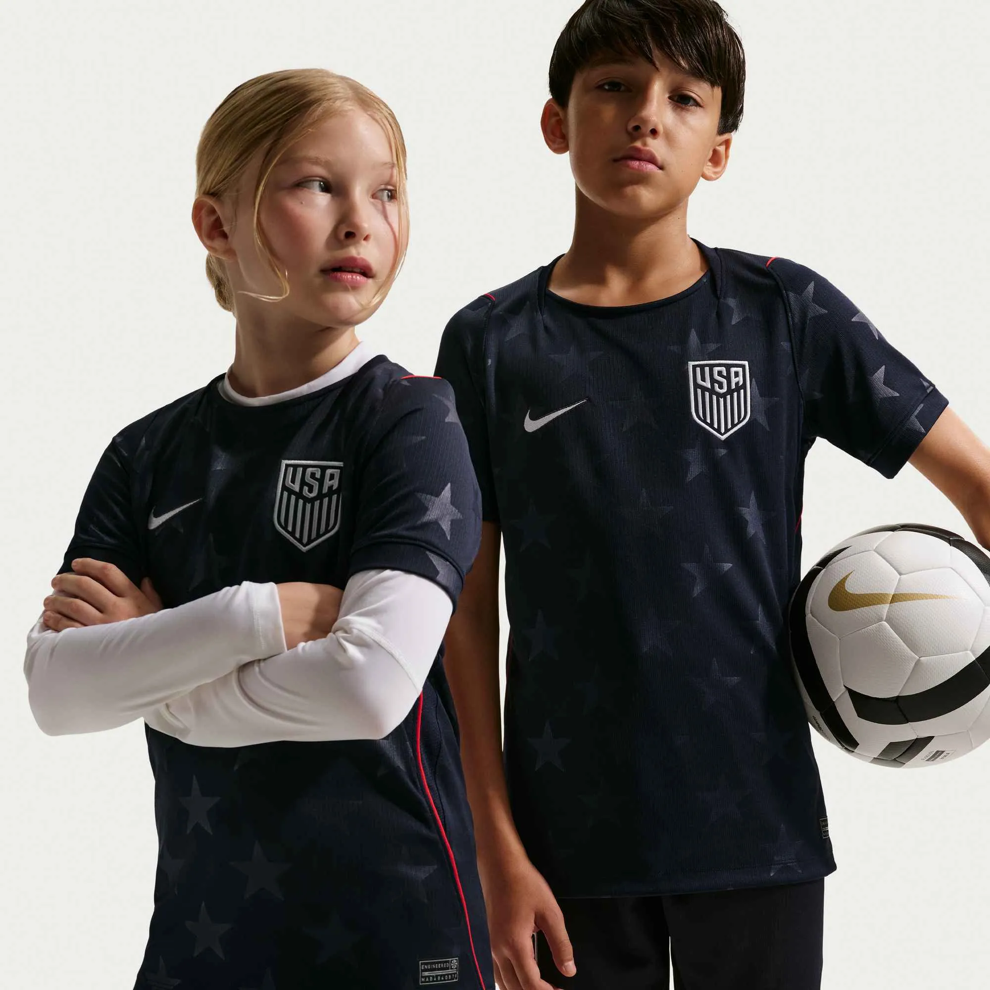 Nike 2026-27 USMNT Youth Stadium Away Soccer Jersey - Image 8