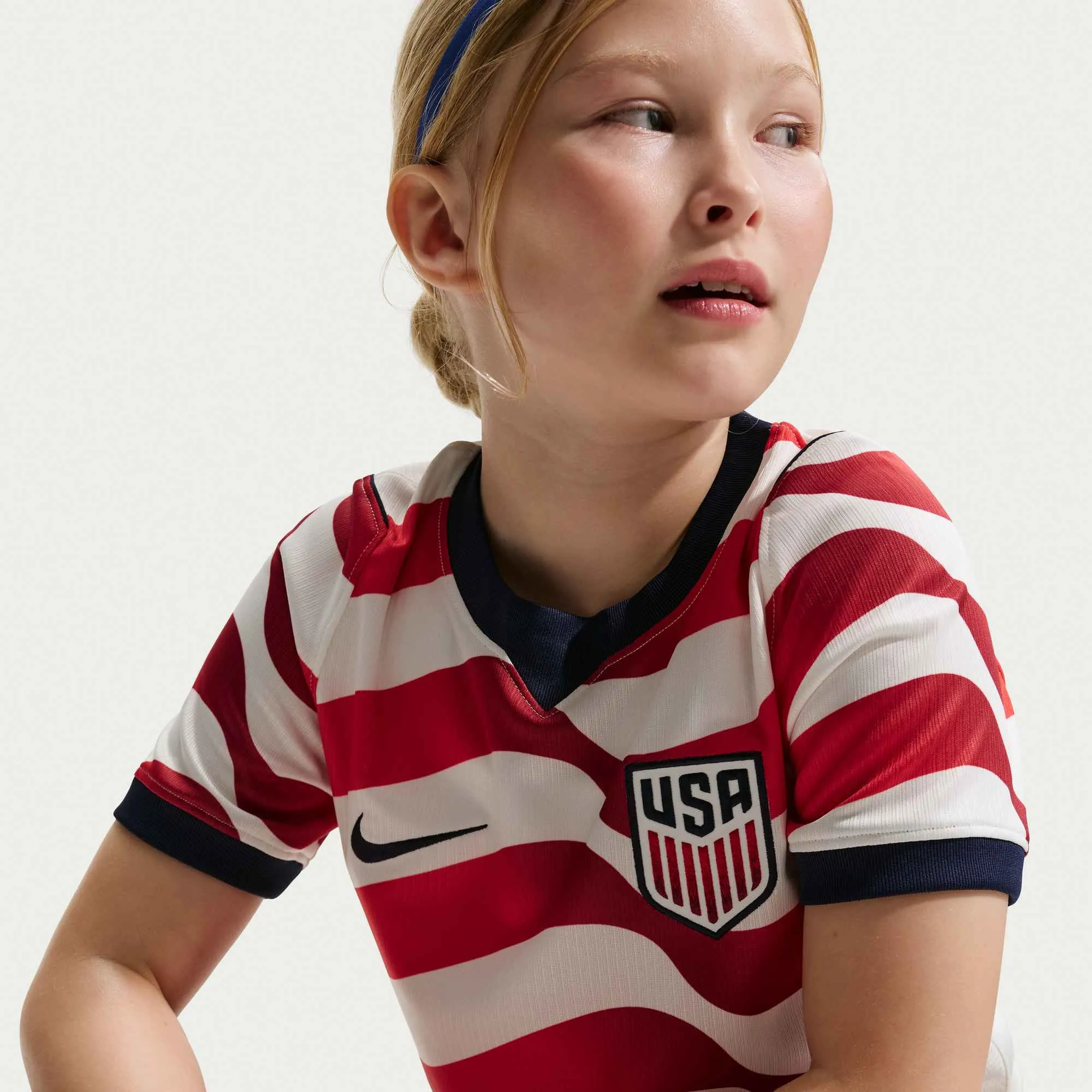 Nike 2026-27 USMNT Youth Stadium Home Soccer Jersey - Image 7