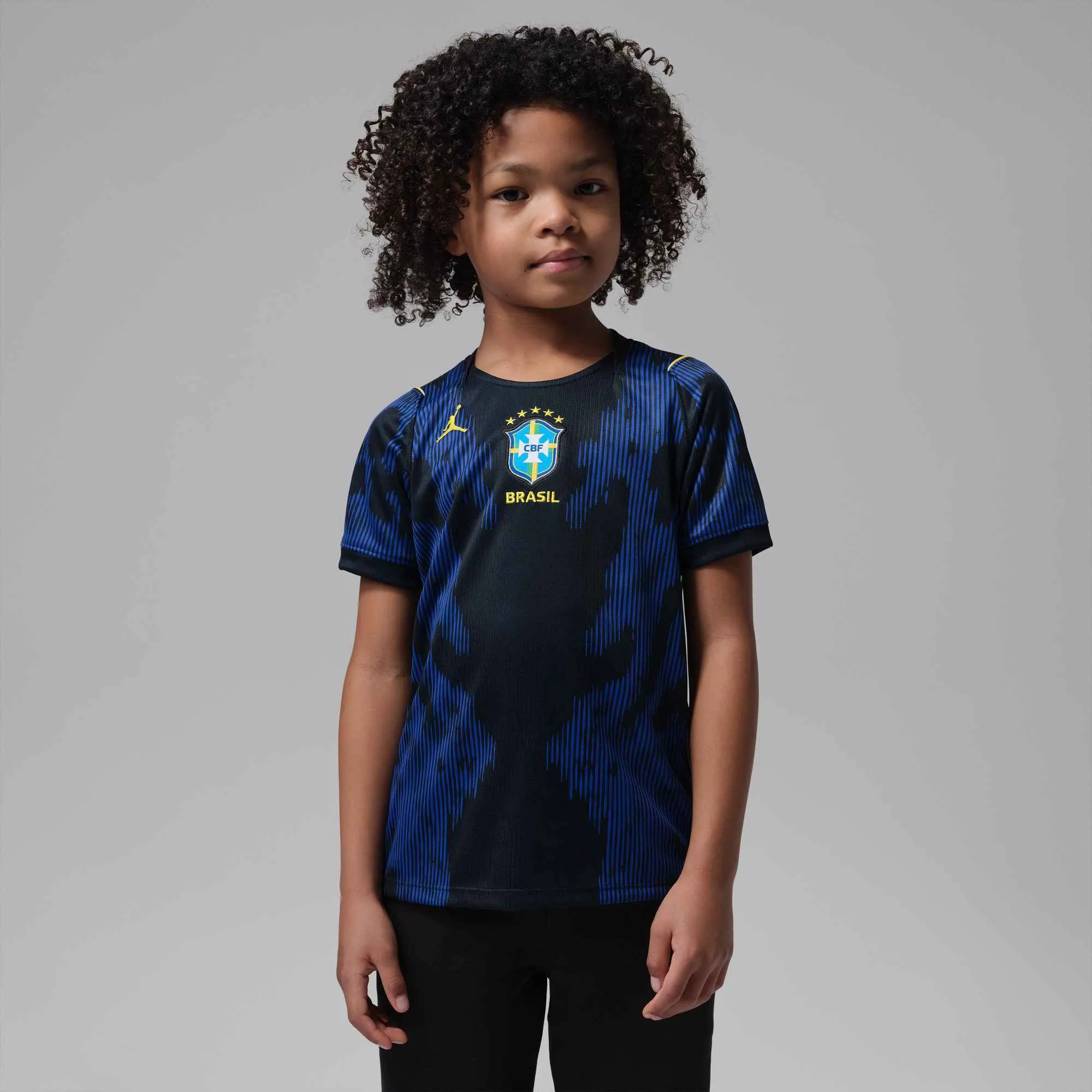 Nike 2026-27 Brazil Little Kids' Stadium Away Soccer Jersey - Image 3