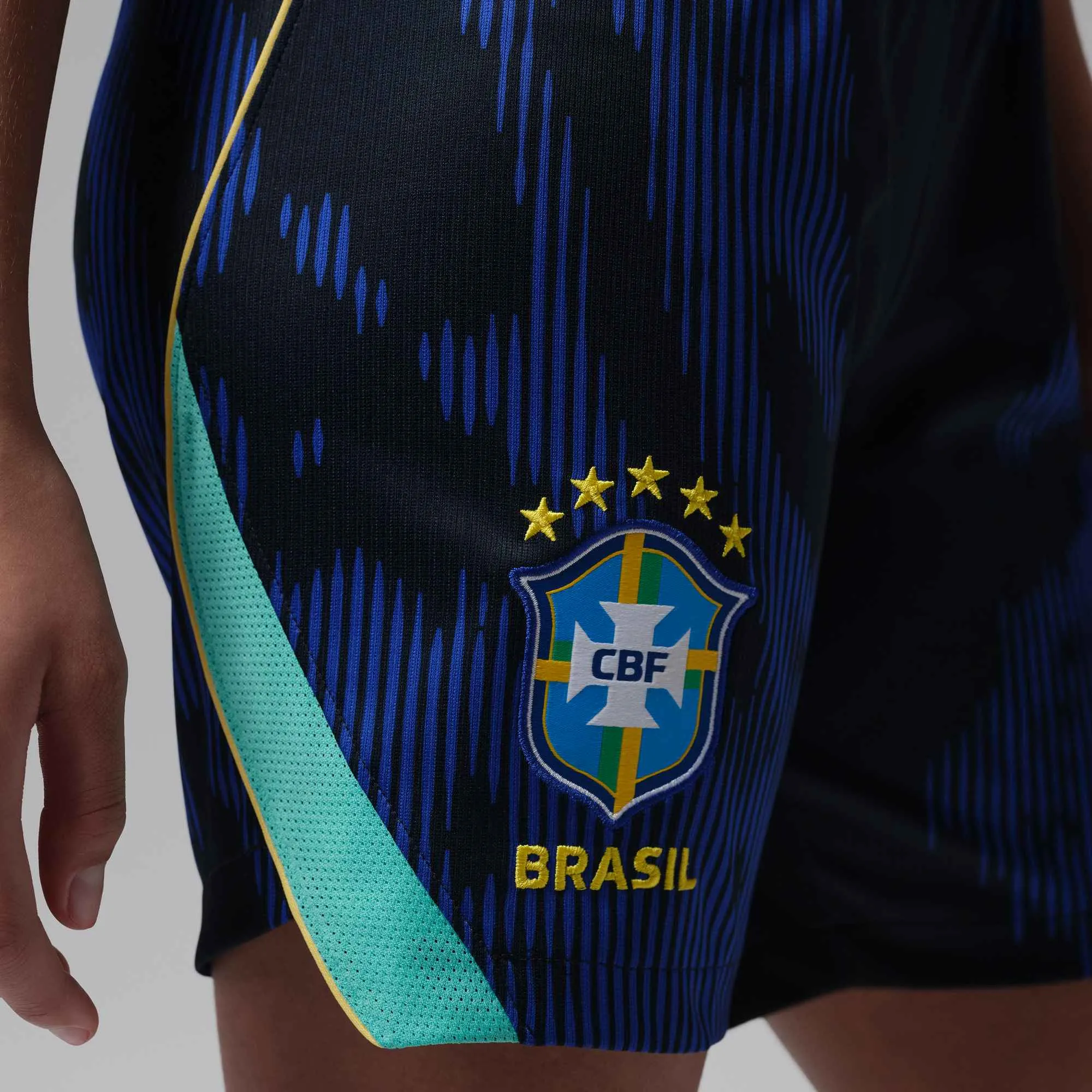 Nike 2026-27 Brazil Youth Stadium Away Shorts - Image 6