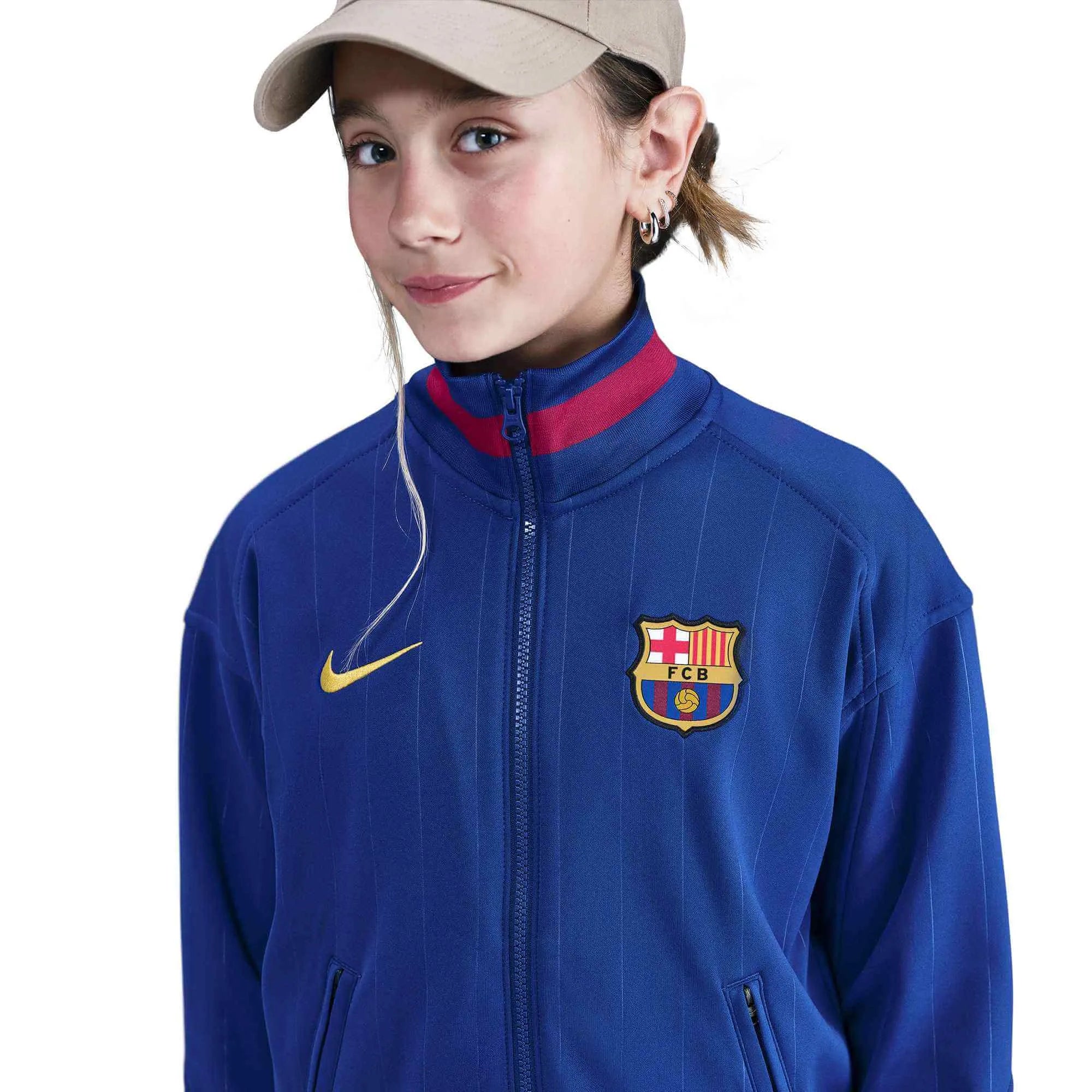 Nike 2025-26 Barcelona Youth Academy Pro Anthem Jacket - Image 4